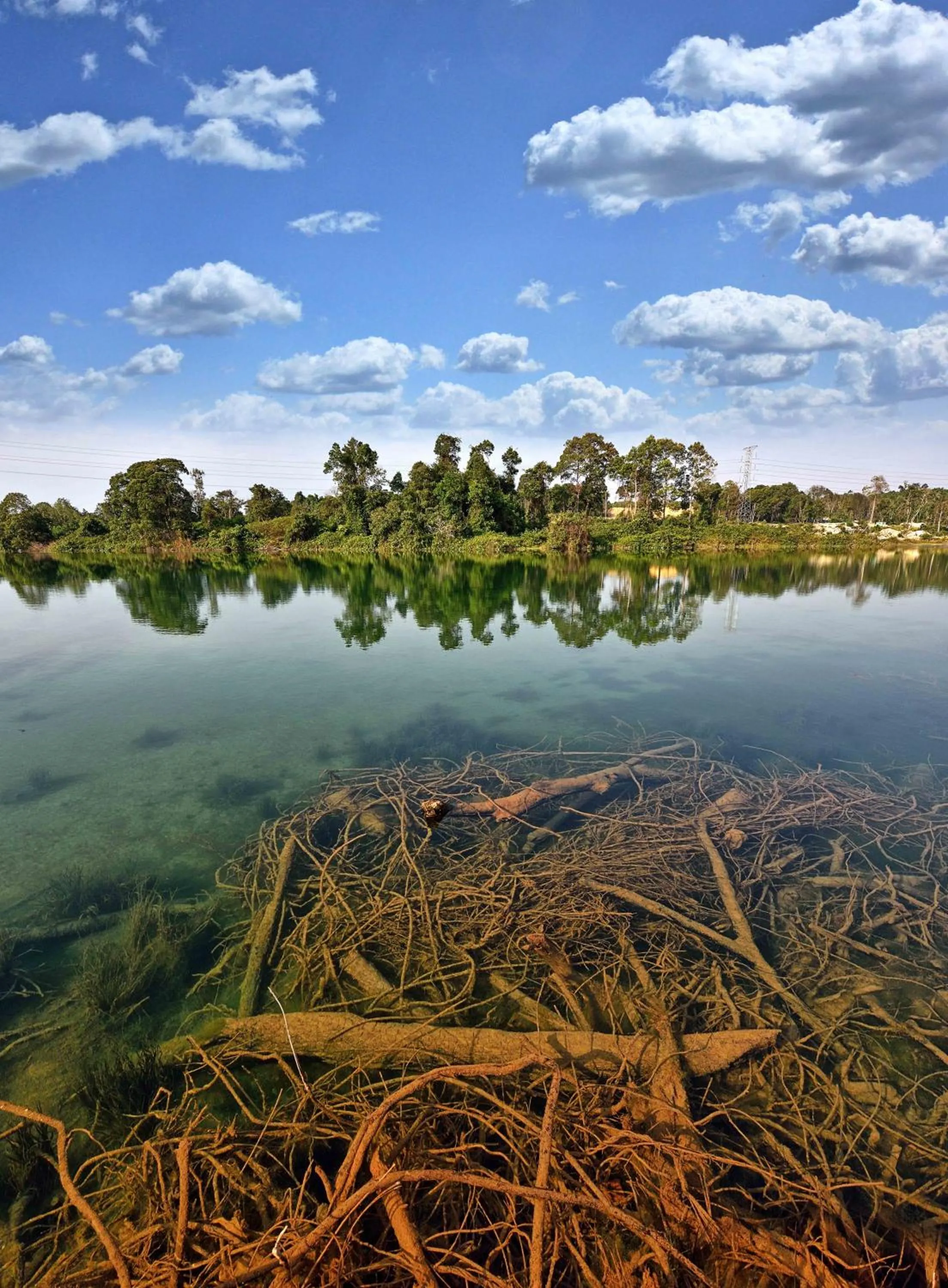 Lake view in Lakeview Terrace Resort Pengerang