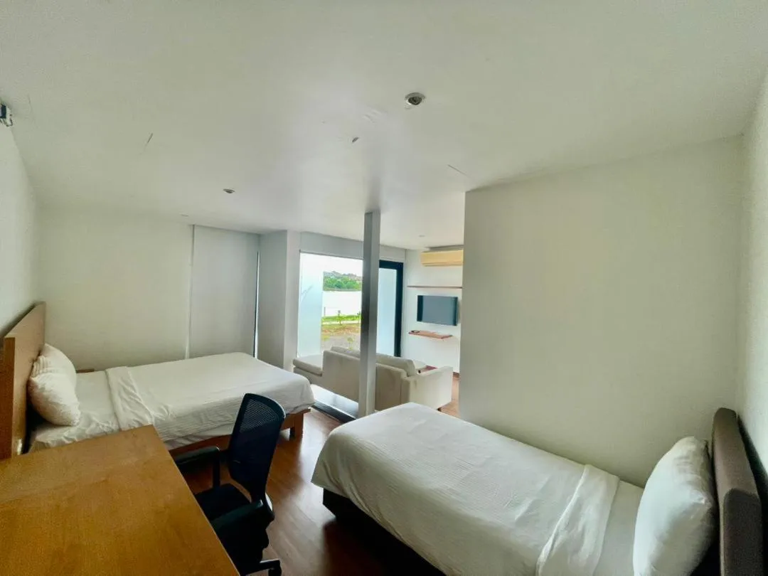 Bed in Lakeview Terrace Resort Pengerang