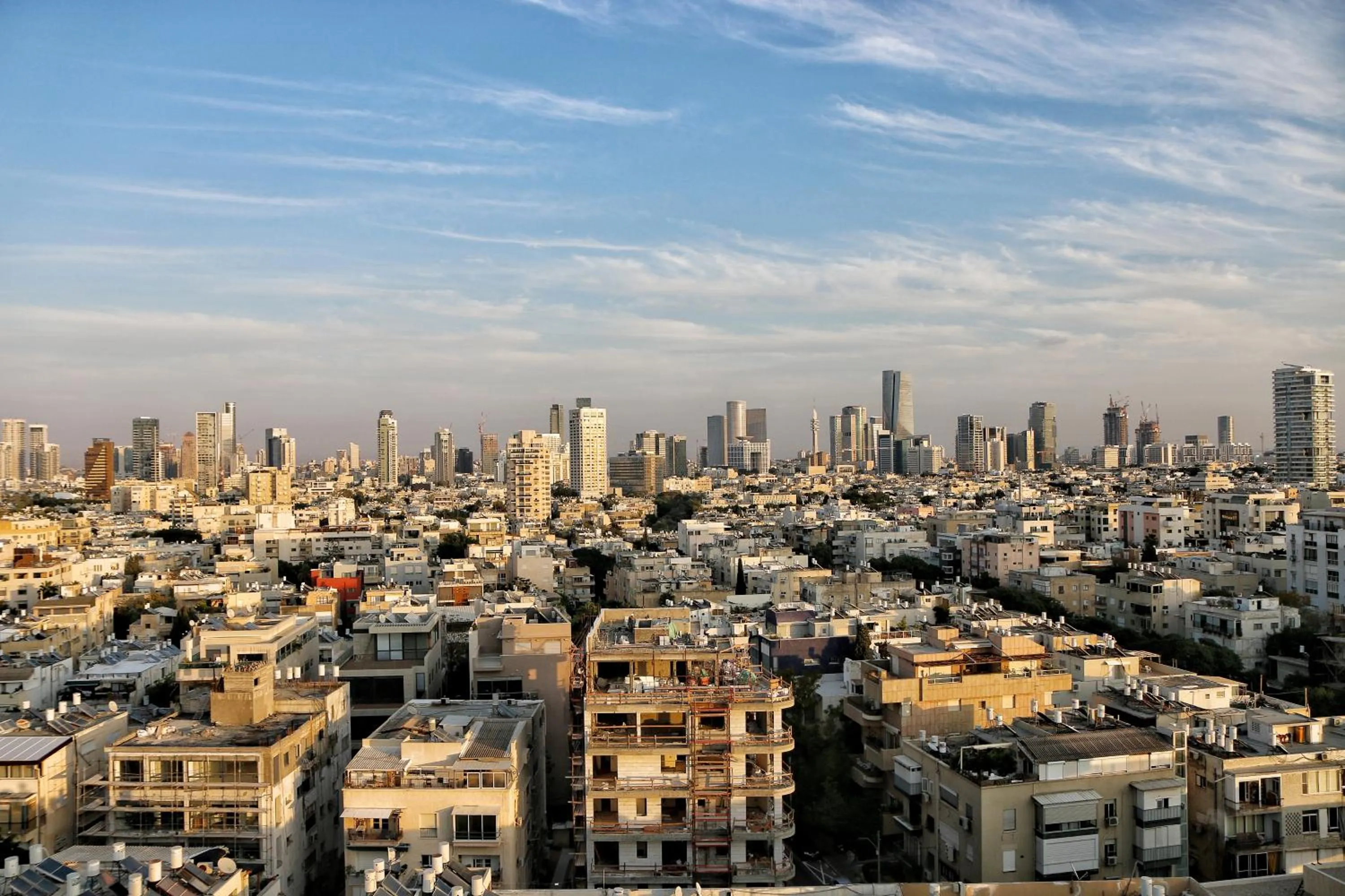 City view in Carlton Tel Aviv Hotel – Luxury on the Beach
