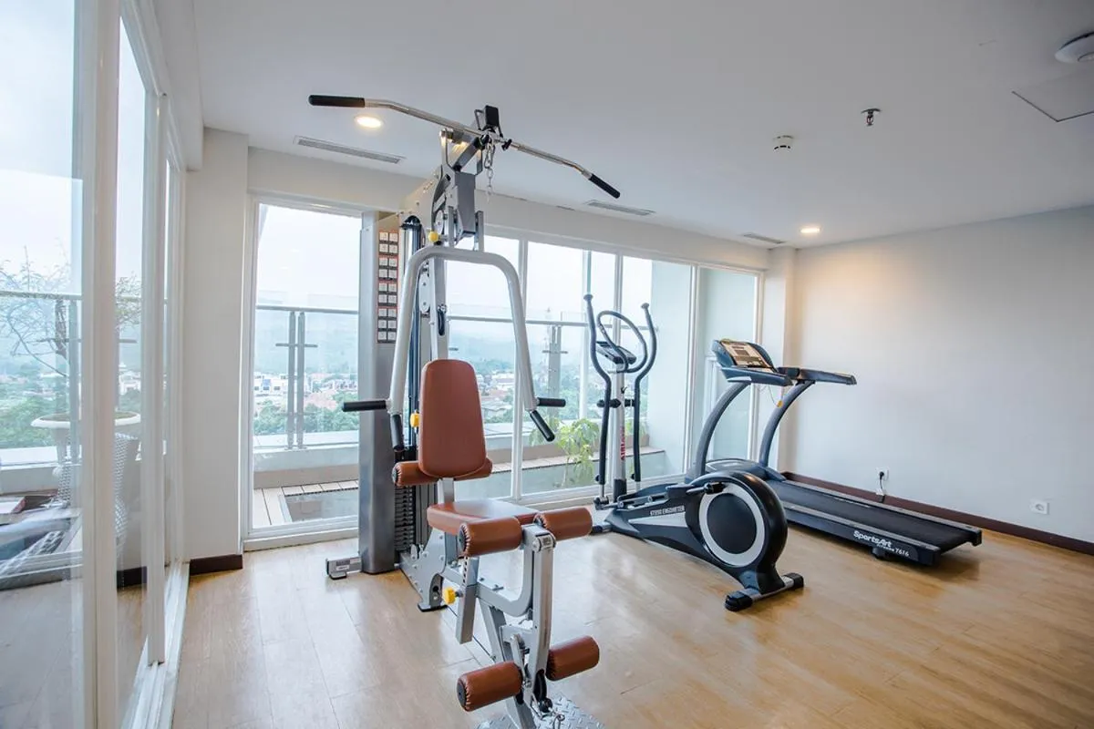 Fitness centre/facilities in Bigland Hotel & Convention Sentul