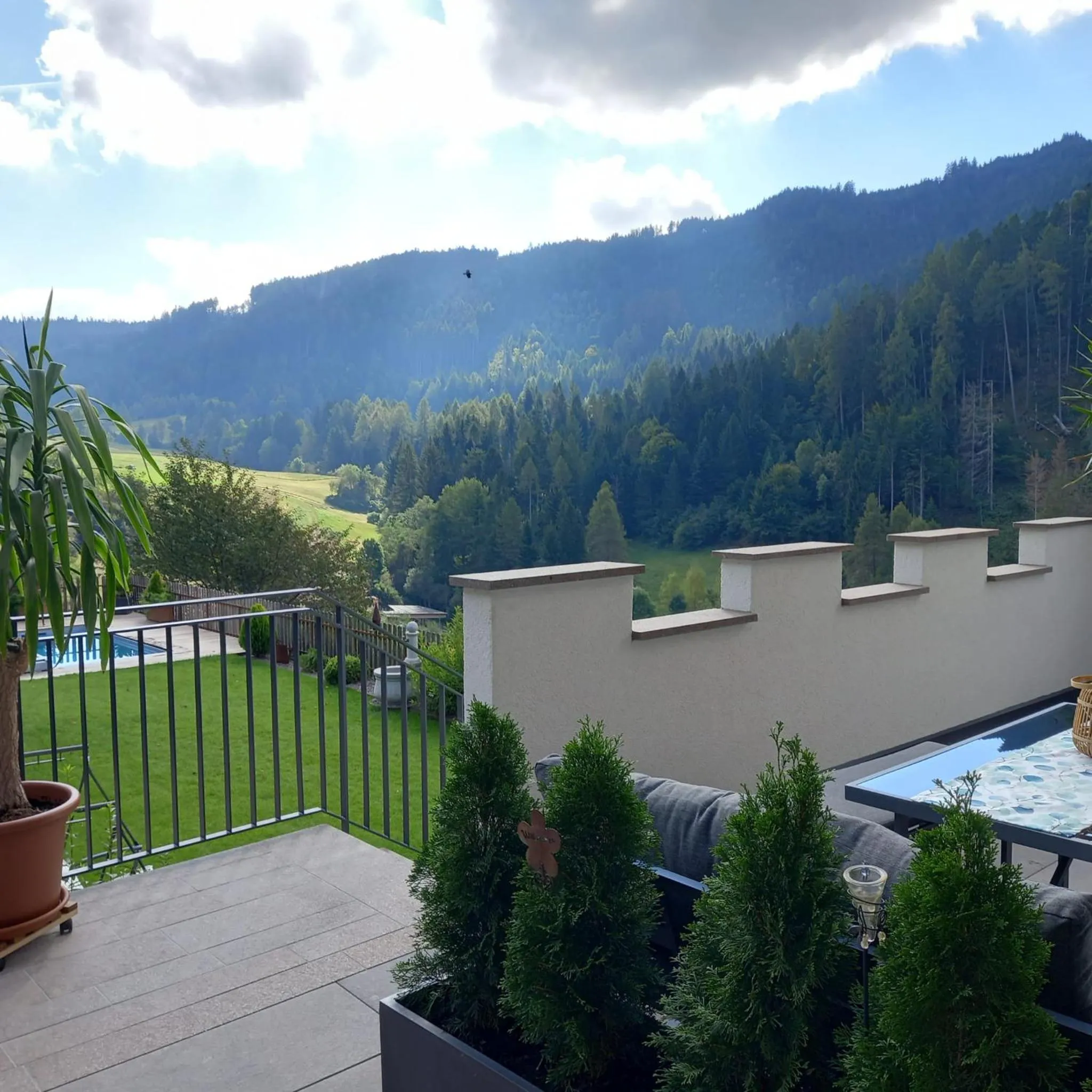 Balcony/Terrace in Residence Wiesenheim