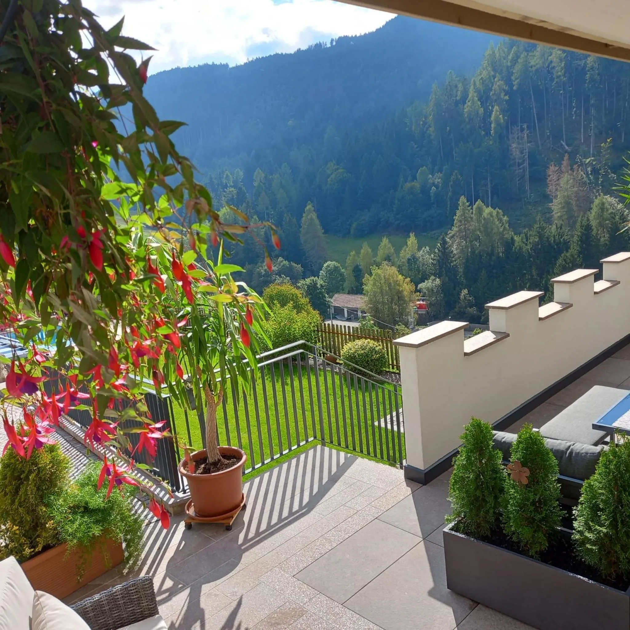 View (from property/room) in Residence Wiesenheim