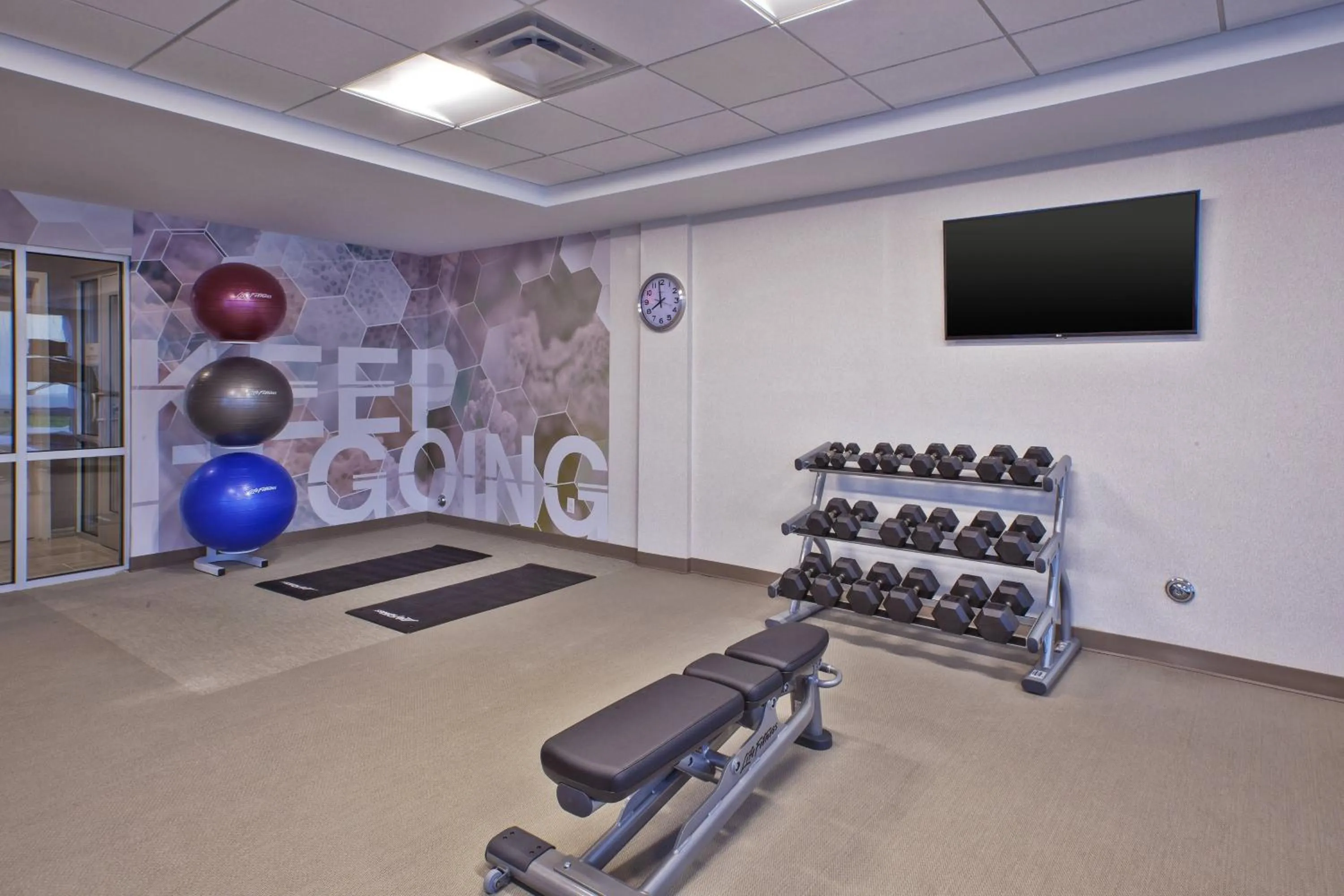 Fitness centre/facilities in SpringHill Suites by Marriott St. Joseph Benton Harbor
