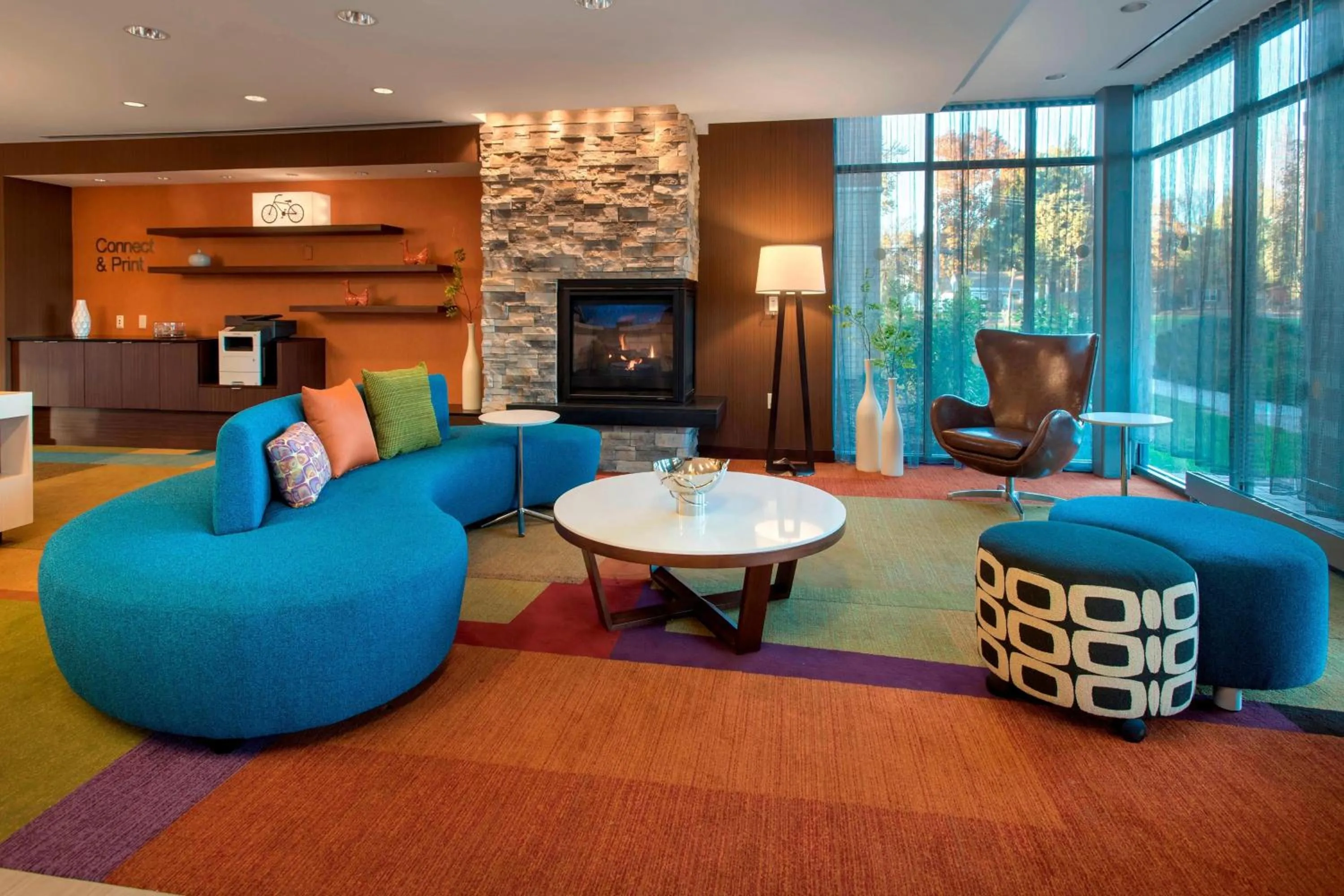 Lobby or reception in Fairfield Inn & Suites by Marriott Syracuse Carrier Circle