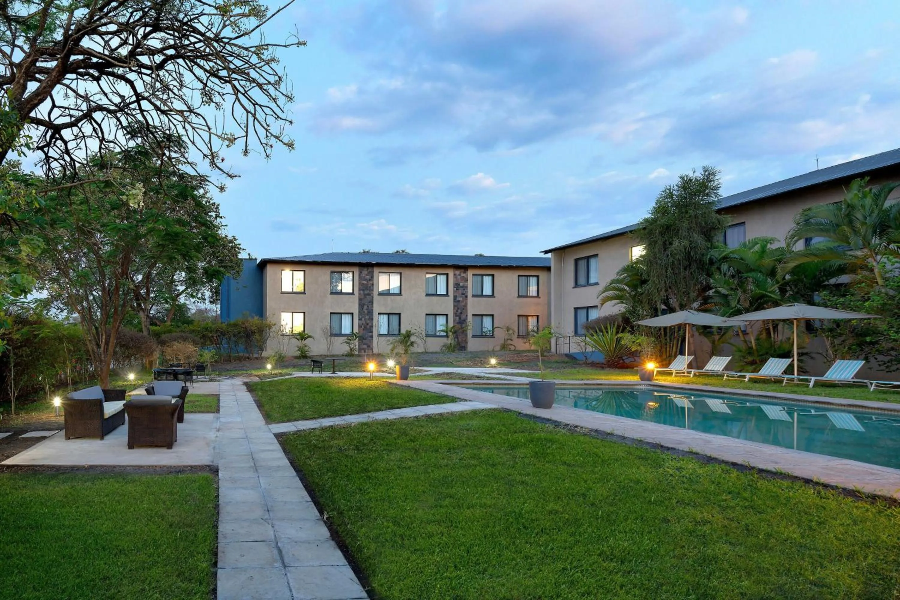 Swimming pool in Protea Hotel by Marriott Ndola