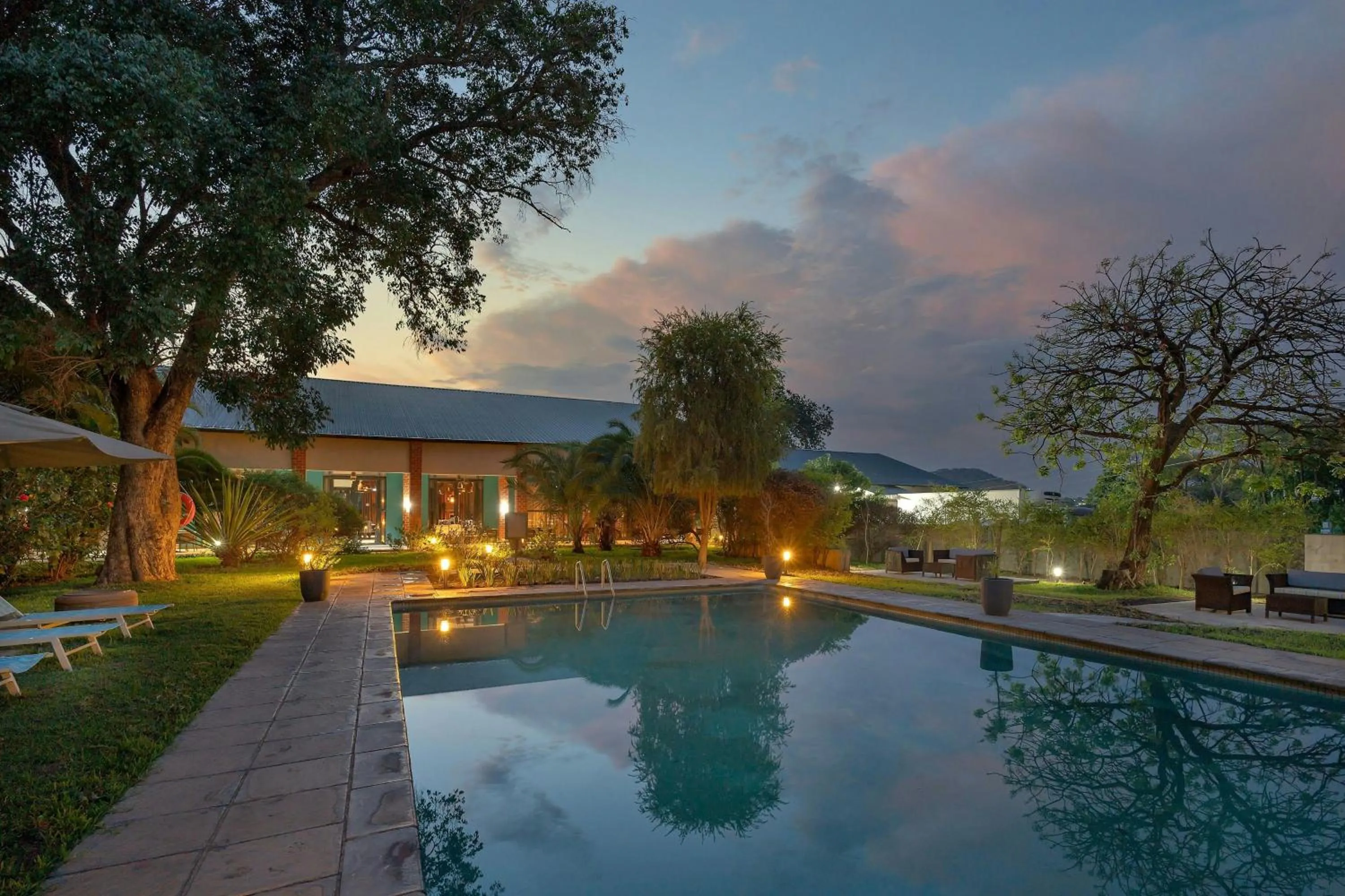Swimming pool in Protea Hotel by Marriott Ndola