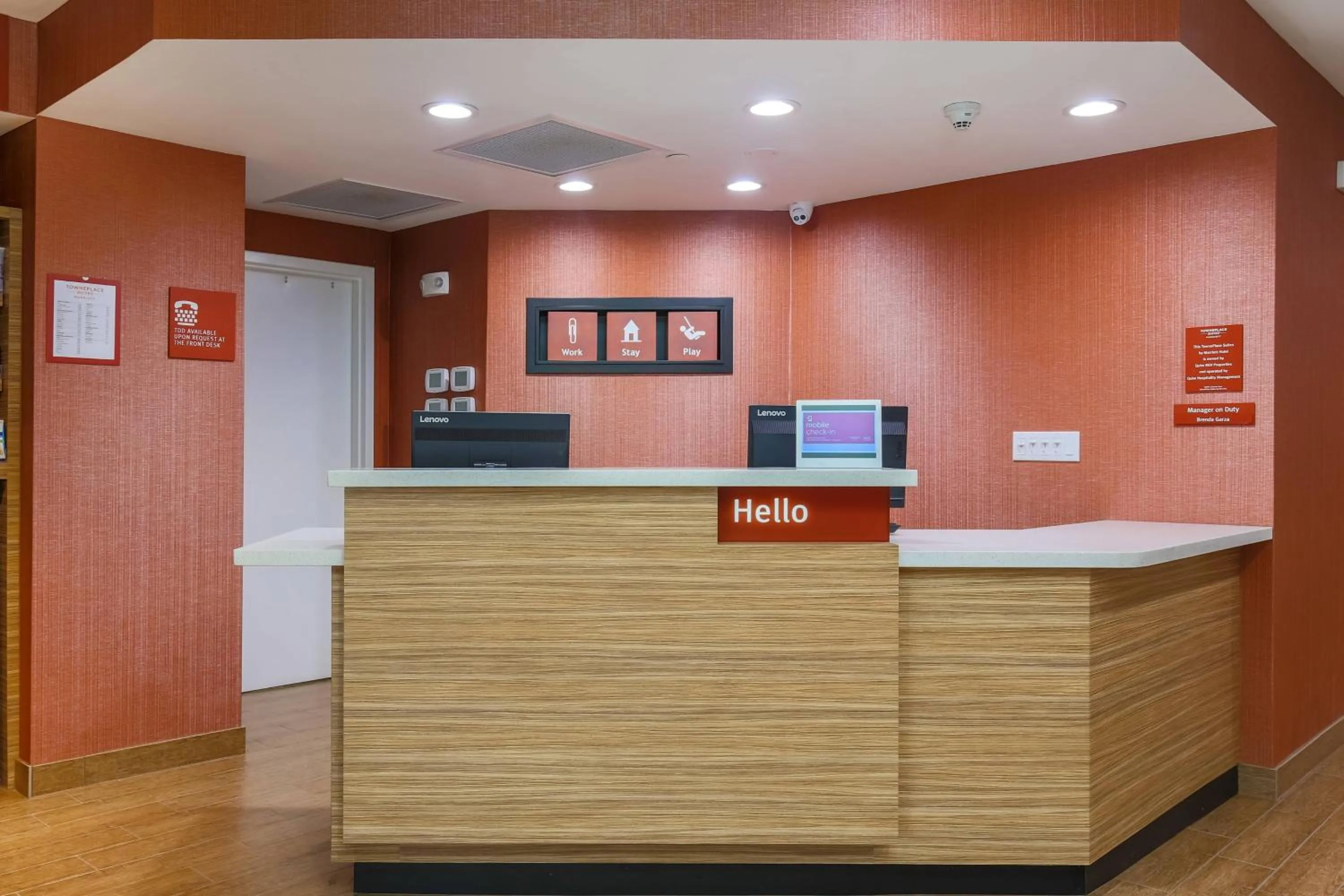 Lobby or reception in TownePlace Suites by Marriott McAllen Edinburg