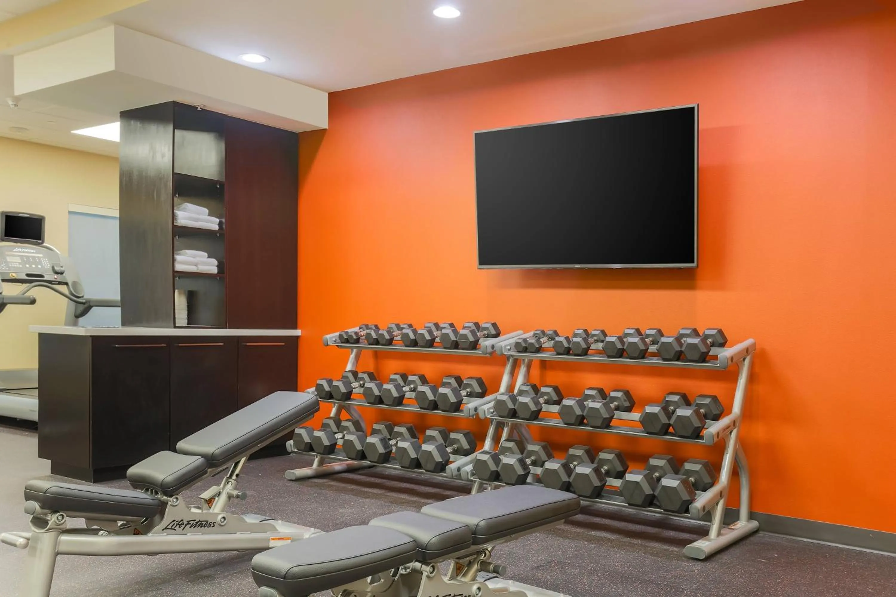 Fitness centre/facilities in TownePlace Suites by Marriott McAllen Edinburg