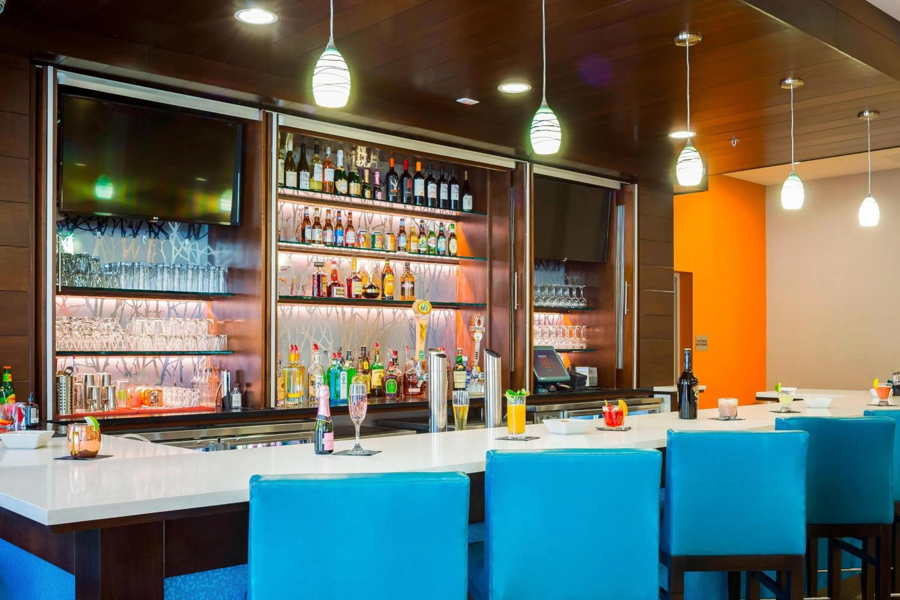 Lounge or bar in Fairfield Inn & Suites by Marriott Savannah Downtown Historic District