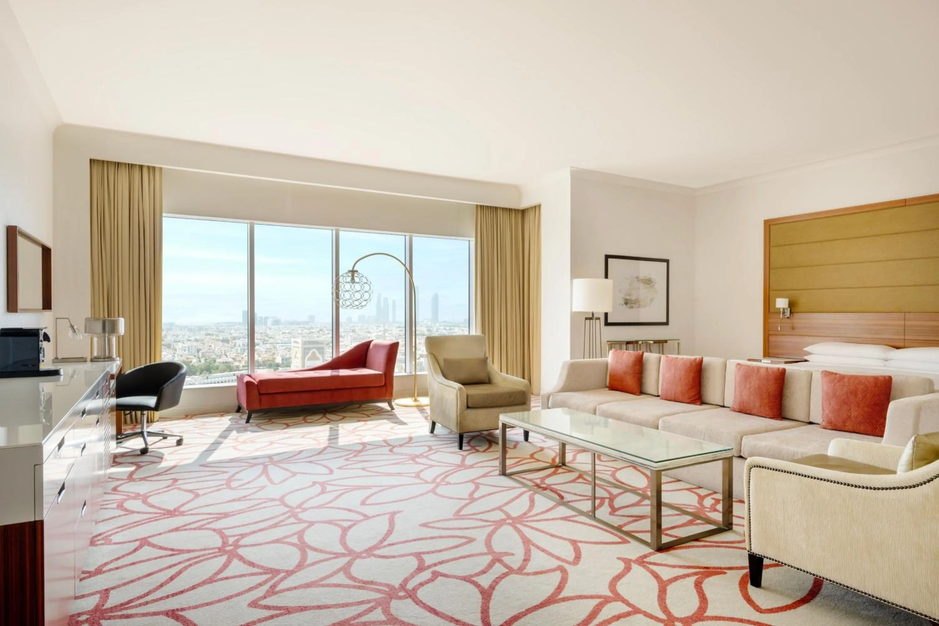 Photo of the whole room in Marriott Hotel Downtown Abu Dhabi