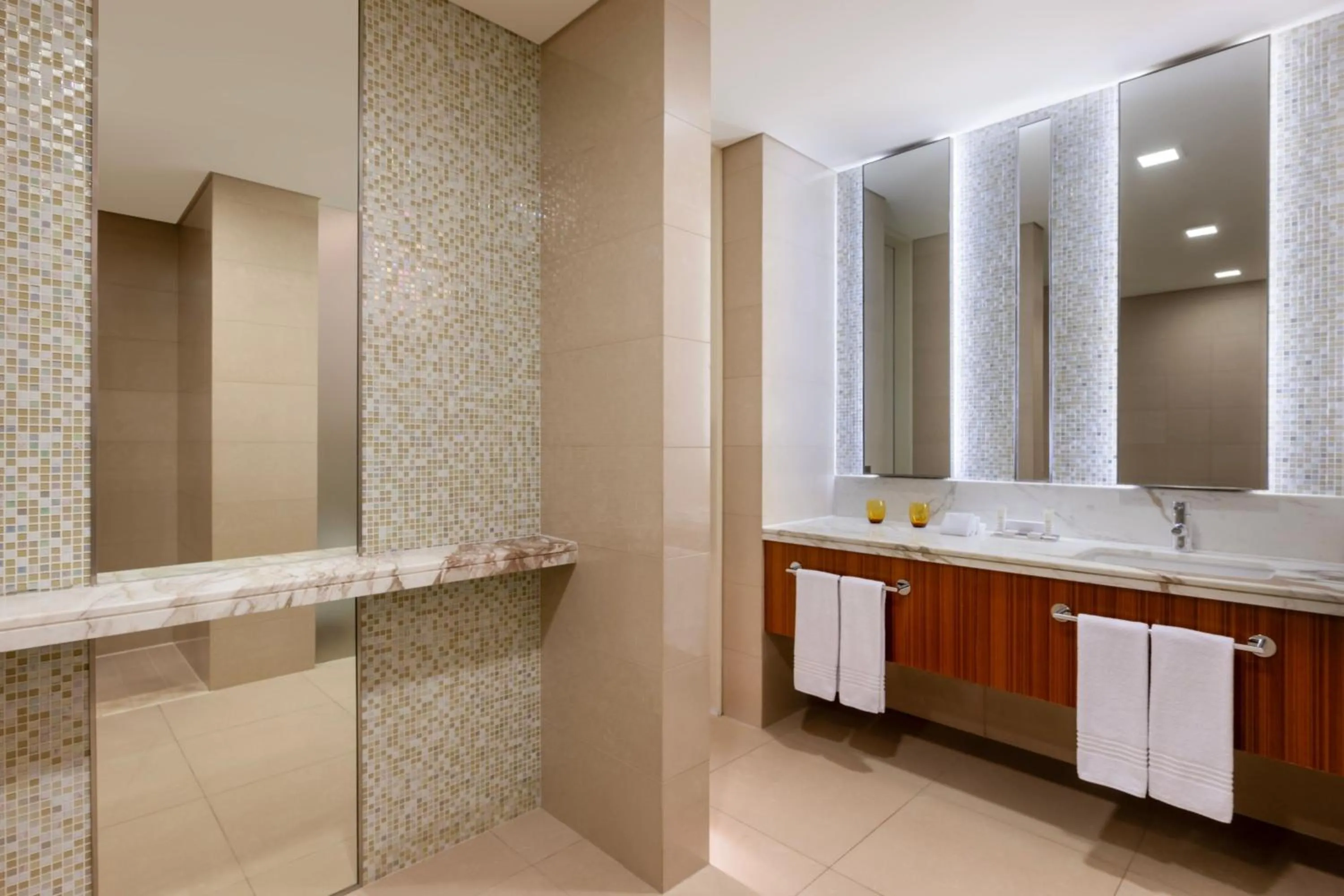 Bathroom in Marriott Hotel Downtown Abu Dhabi