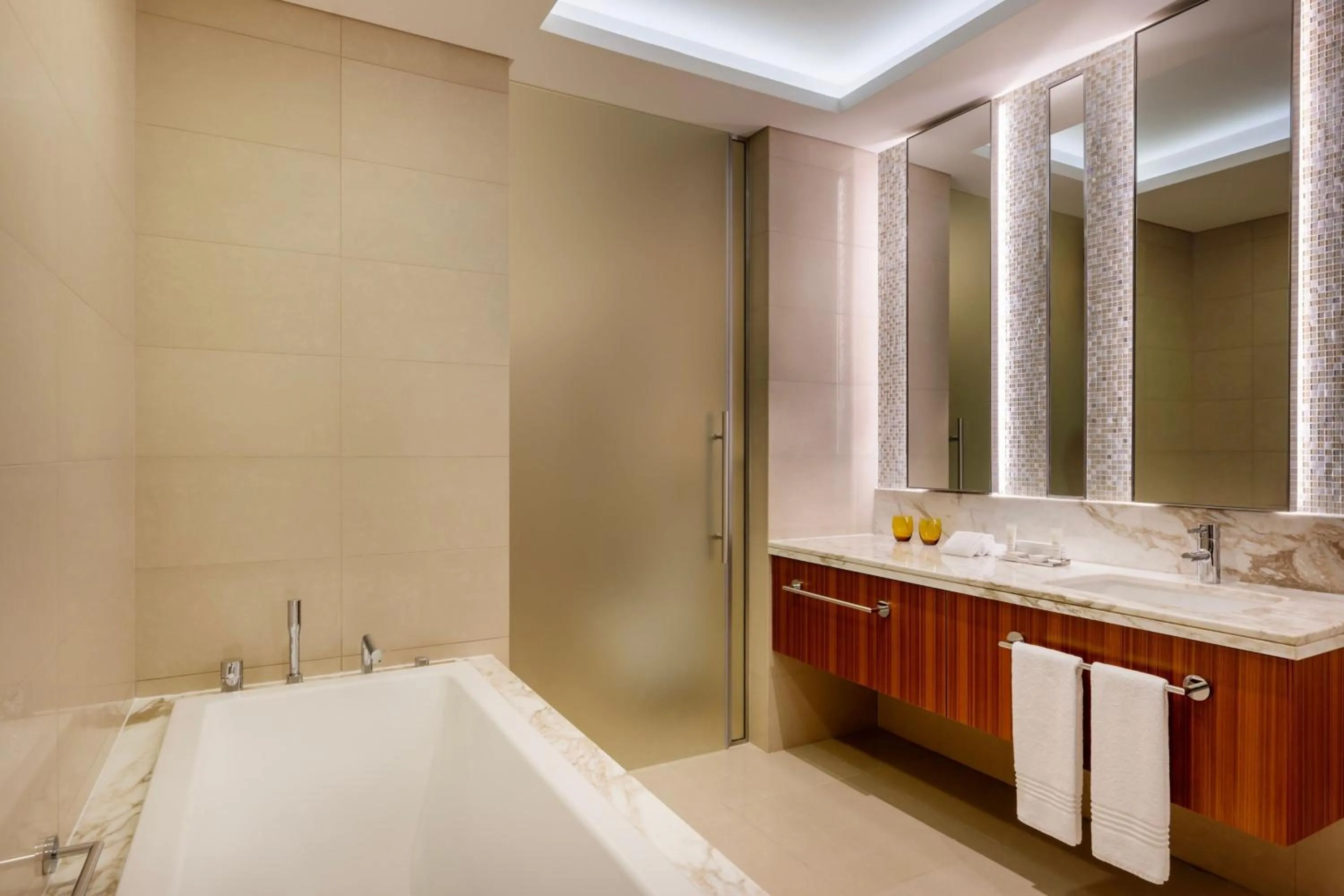 Bathroom in Marriott Hotel Downtown Abu Dhabi