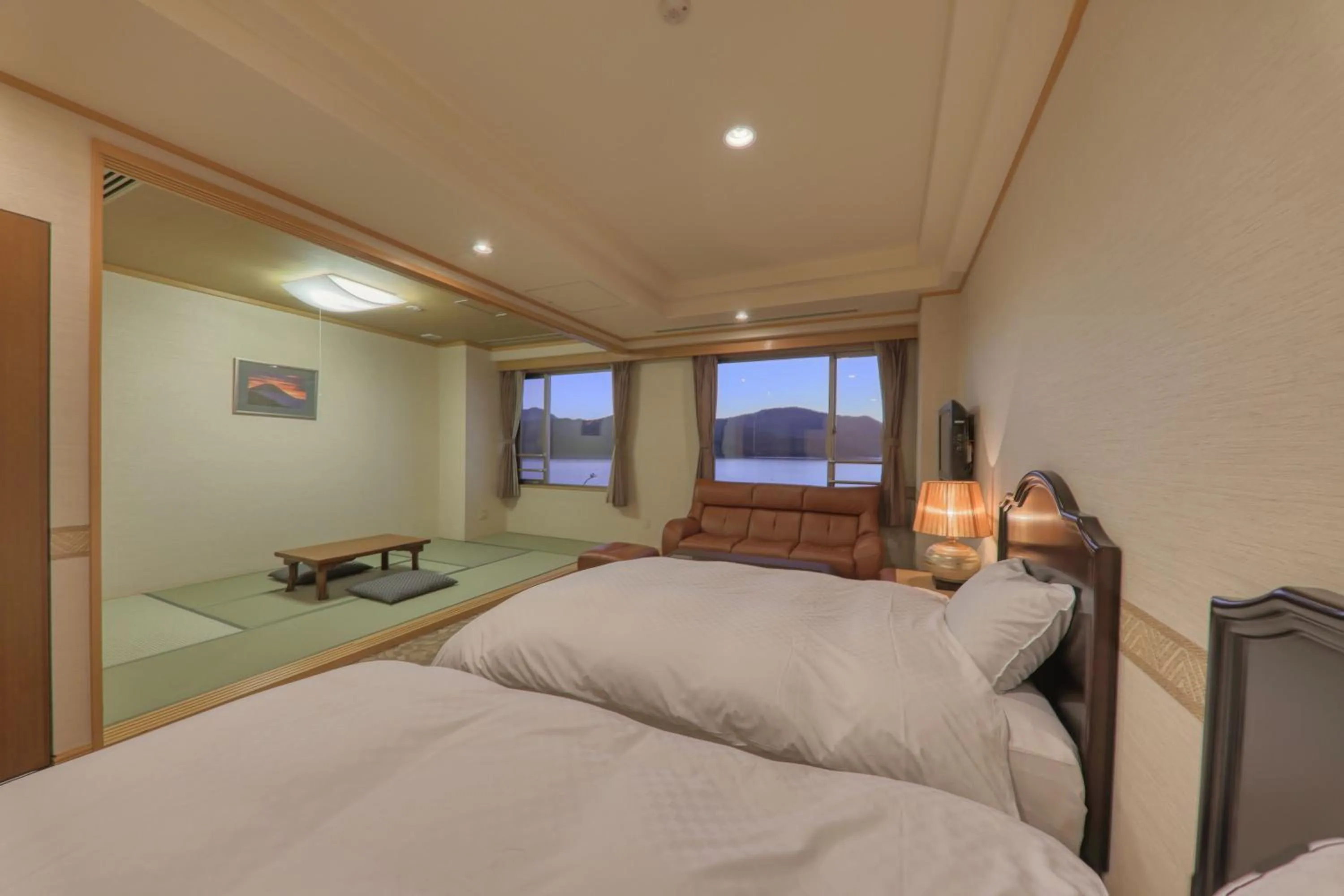 Bed in Fuji Matsuzono Hotel