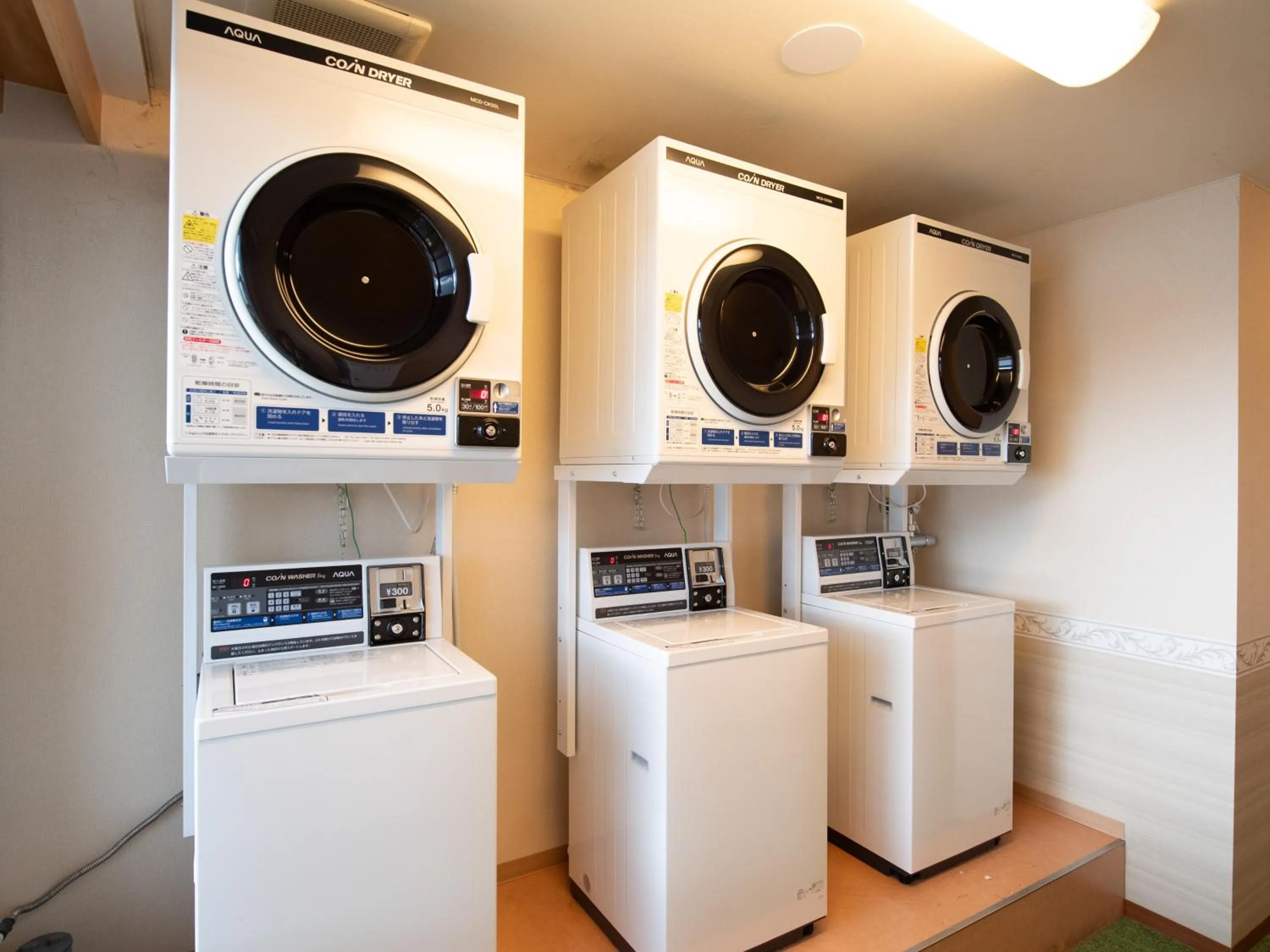 laundry in Fuji Matsuzono Hotel