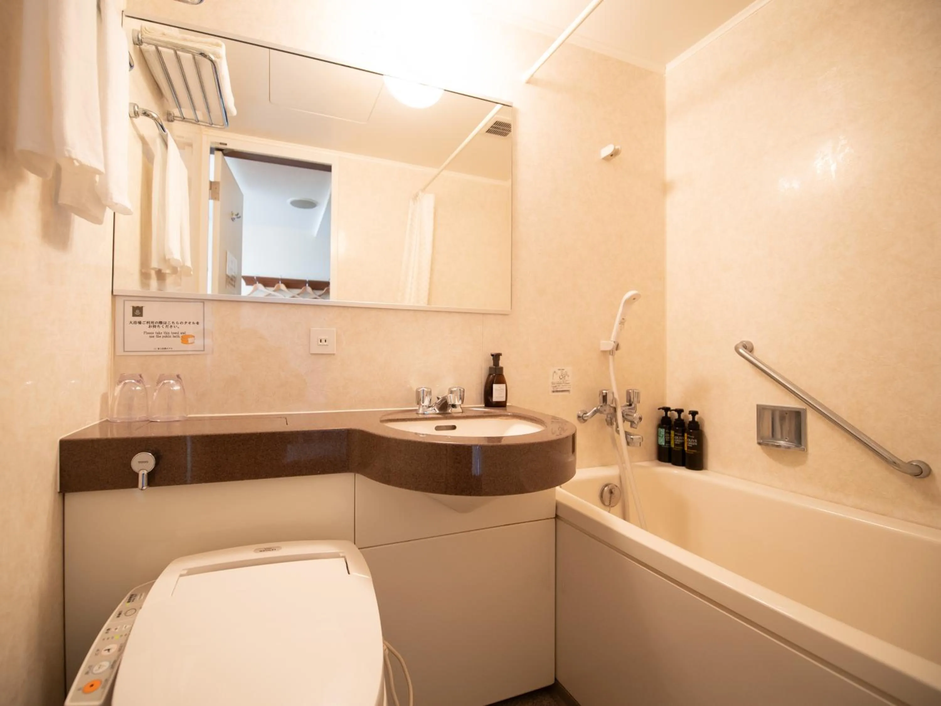 Bathroom in Fuji Matsuzono Hotel