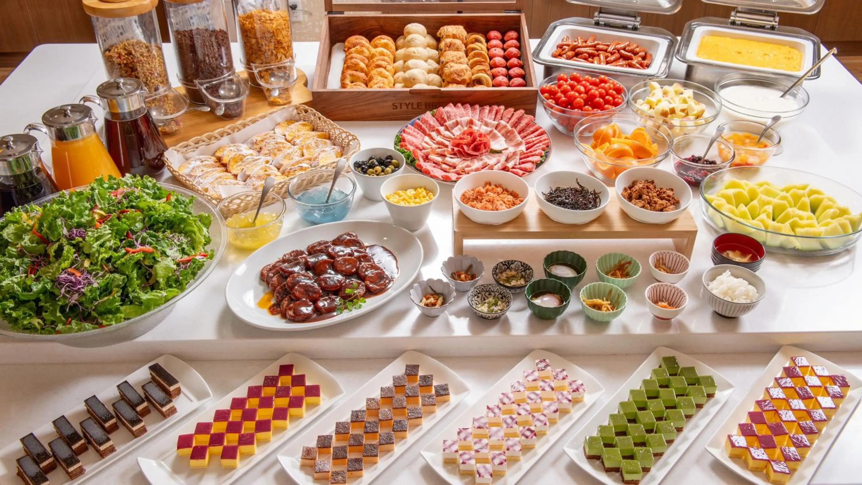 Breakfast in Fuji Matsuzono Hotel