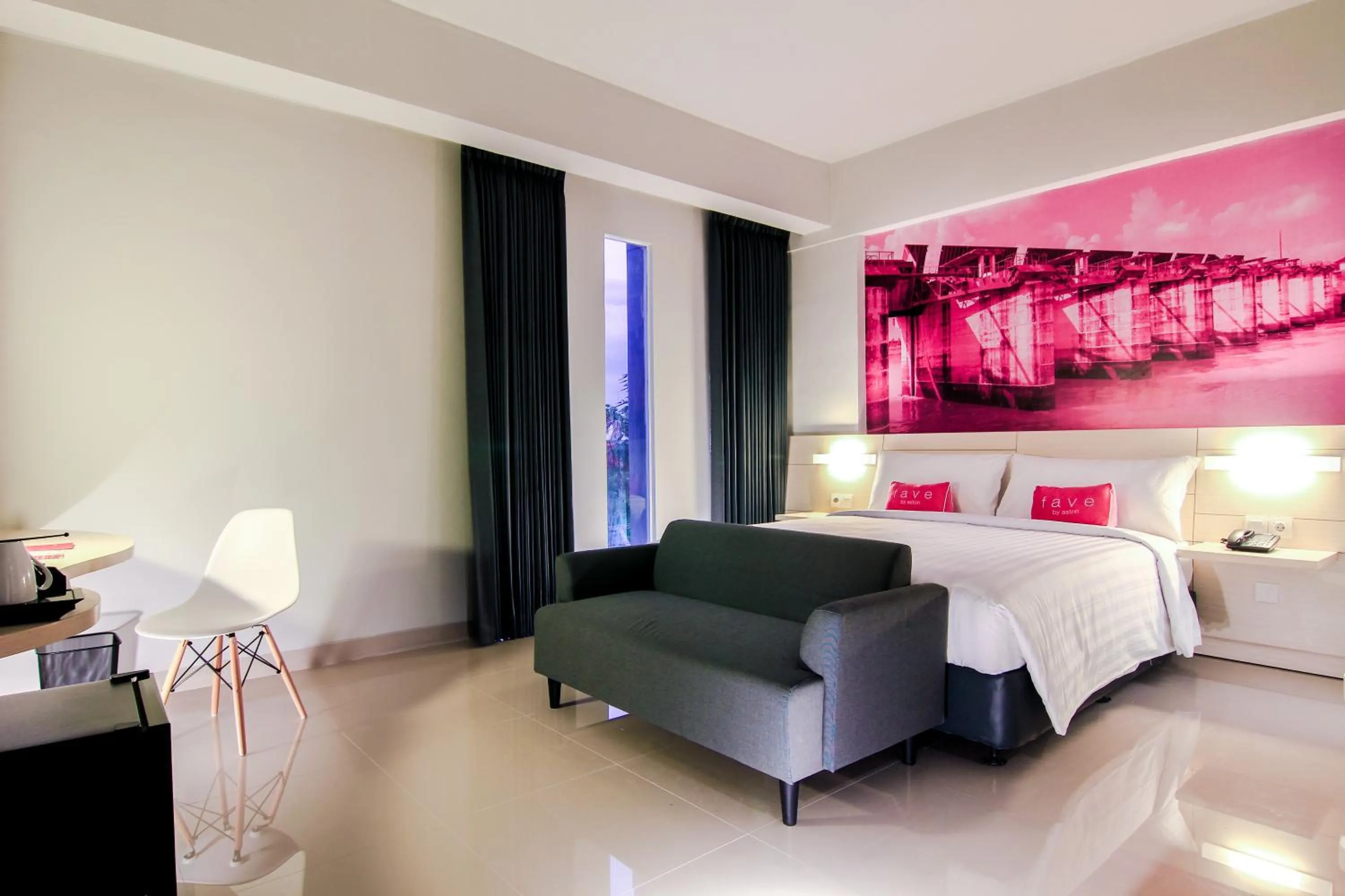 Photo of the whole room, Bed in favehotel Sudirman Bojonegoro