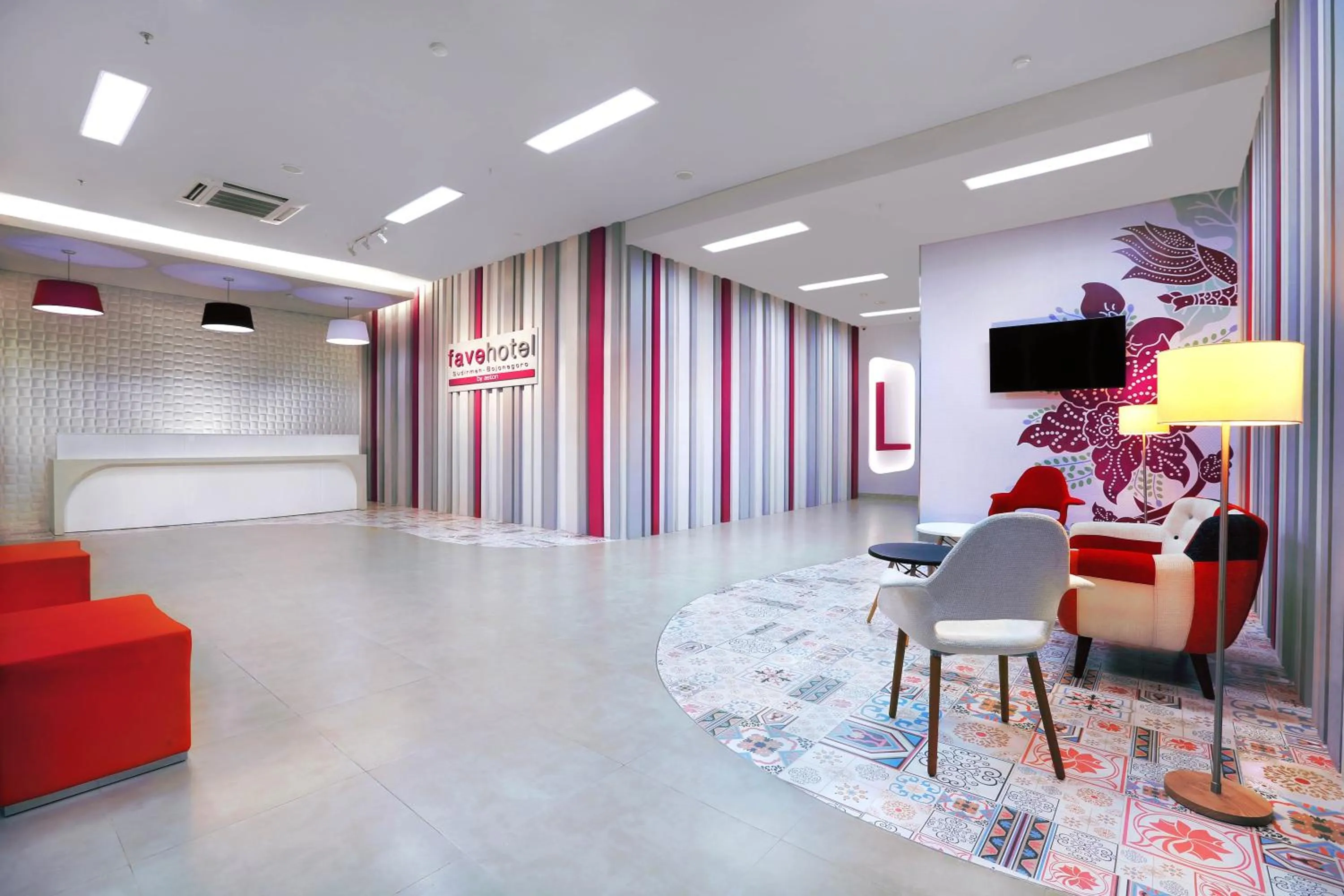 Lobby or reception in favehotel Sudirman Bojonegoro