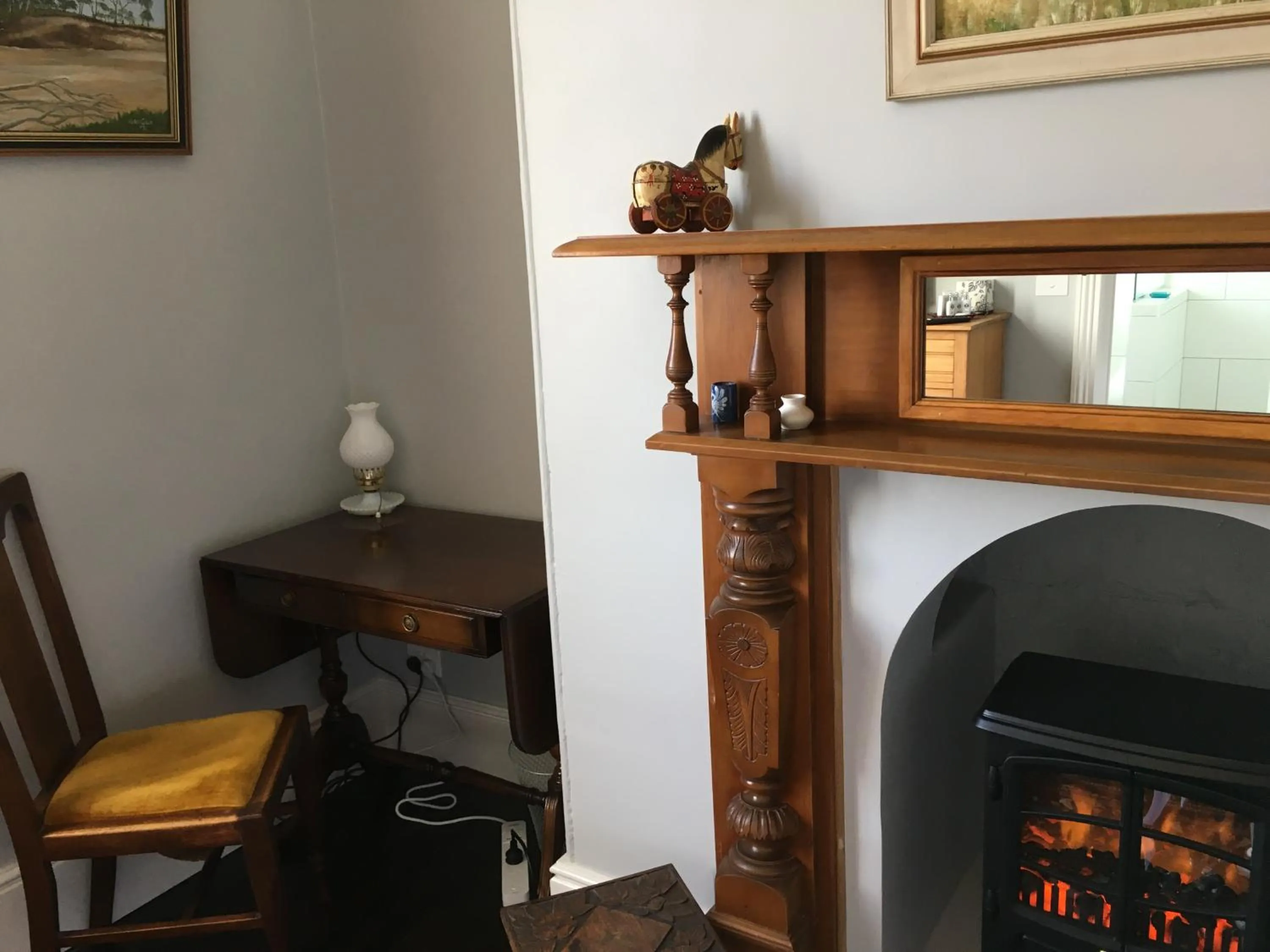 Decorative detail in Boscobel of Tasmania