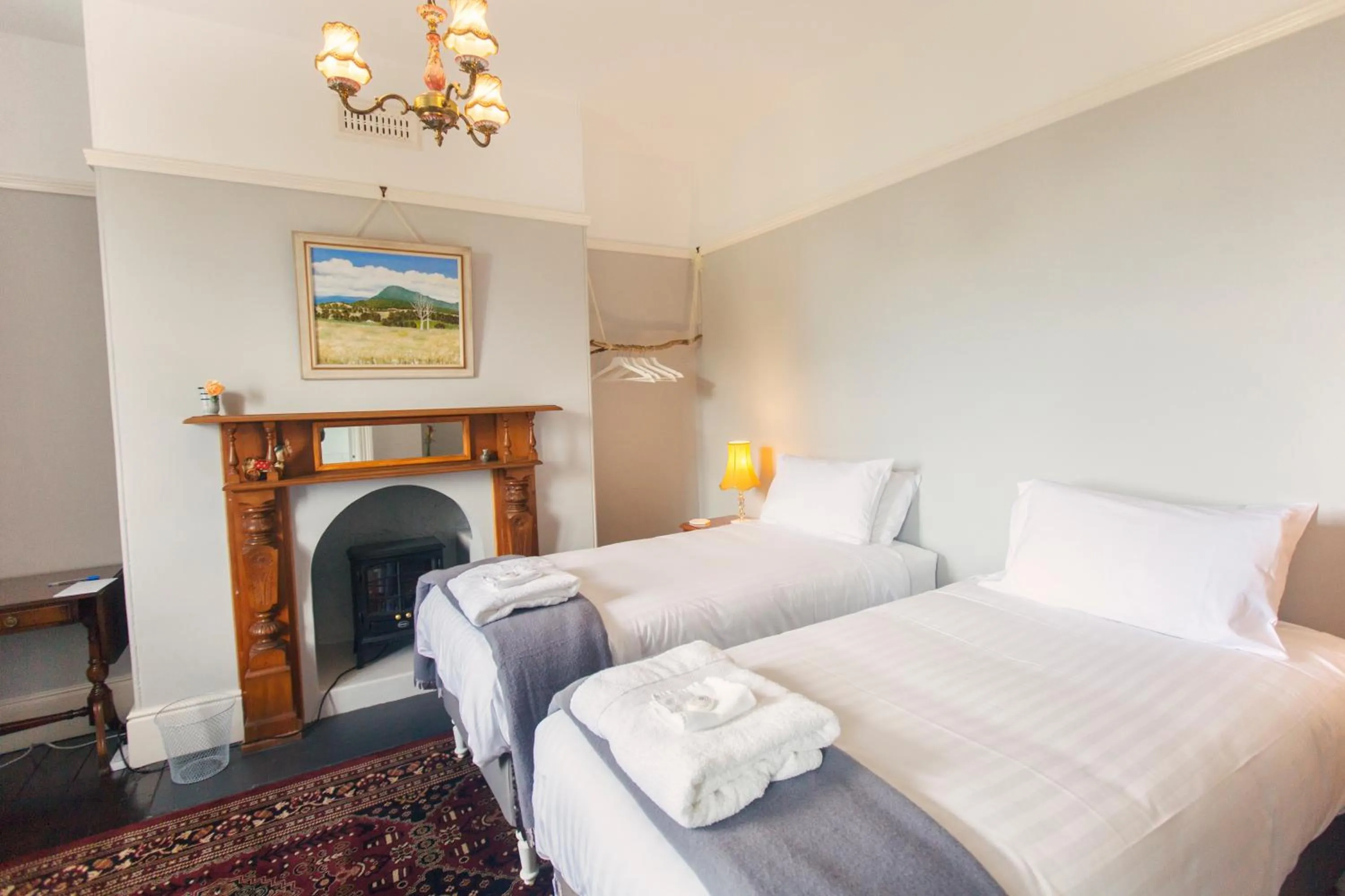 Bedroom in Boscobel of Tasmania