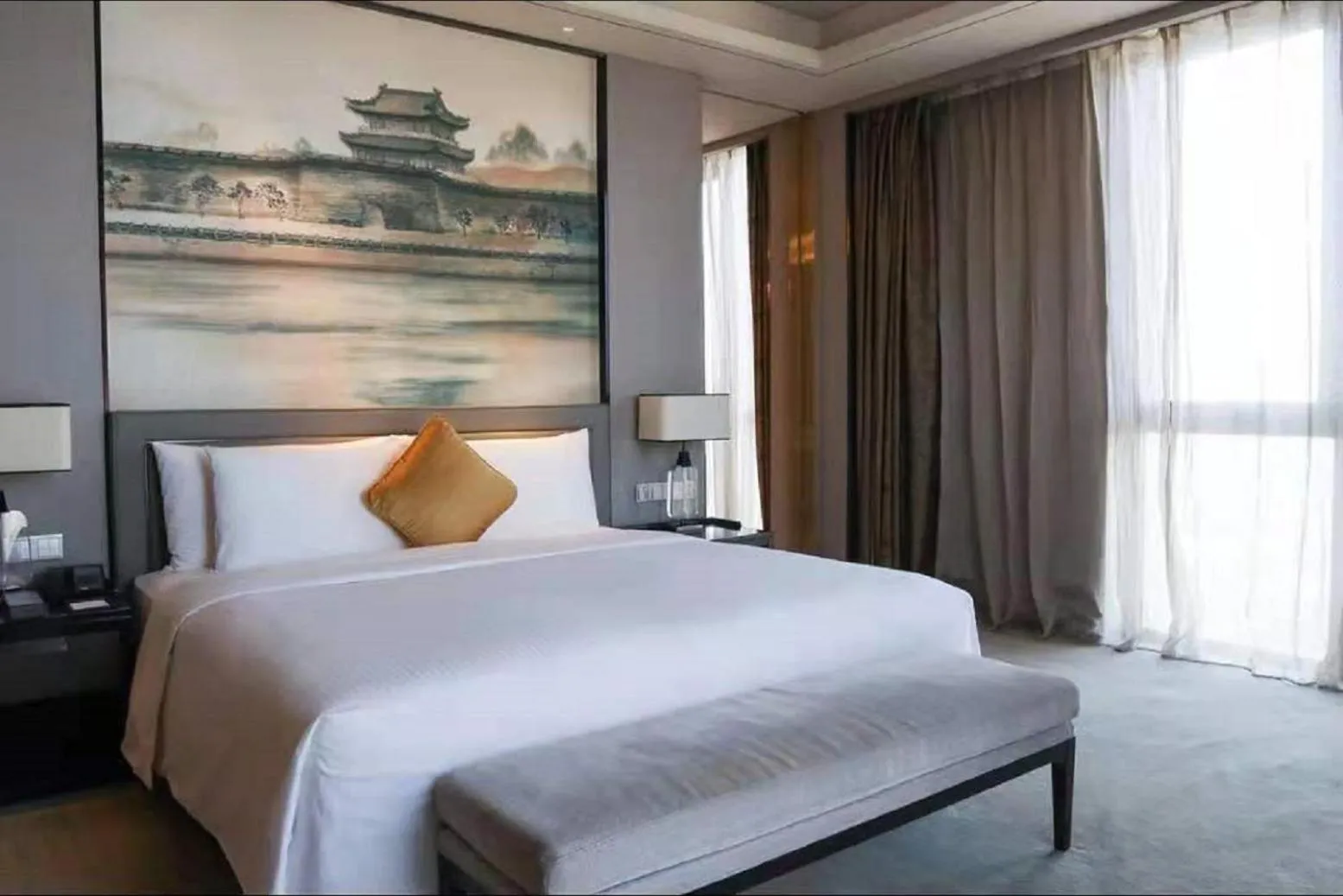 Bed in Wanda Realm Jingzhou