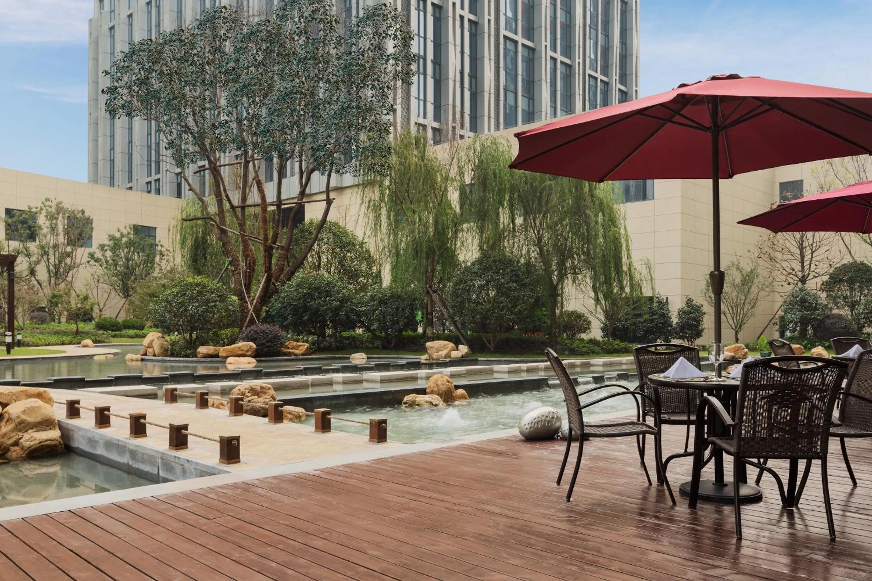 Patio in Wanda Realm Jingzhou