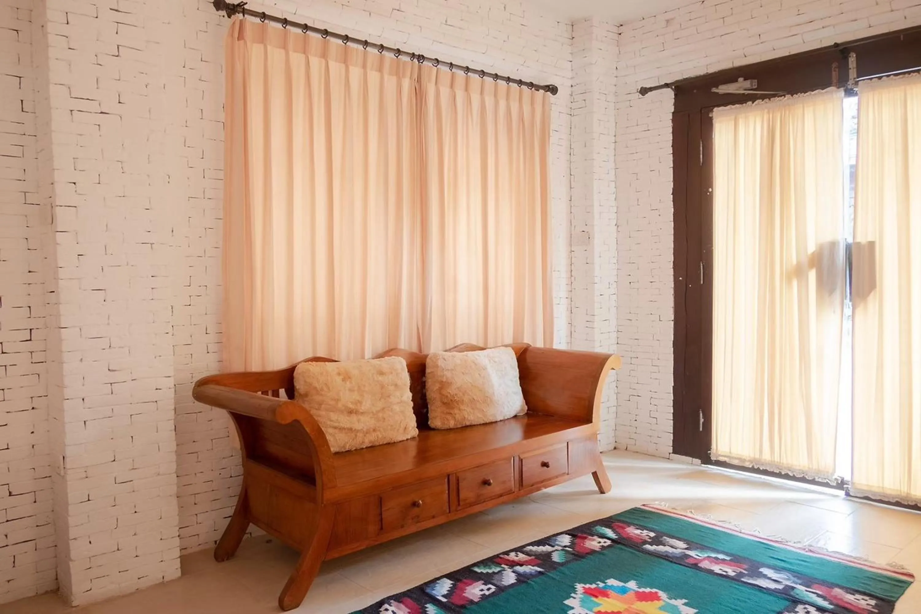 Seating area in Baan Tawai Lanna Resort