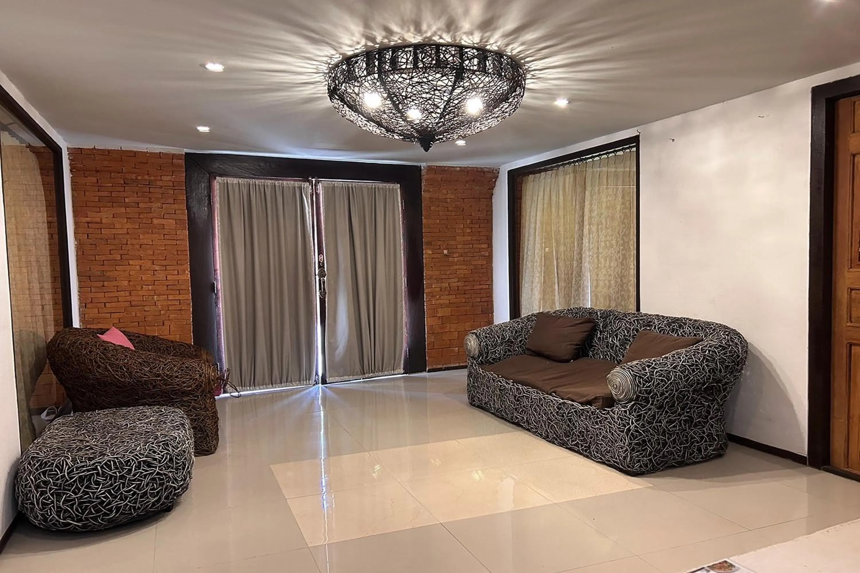 Living room in Baan Tawai Lanna Resort