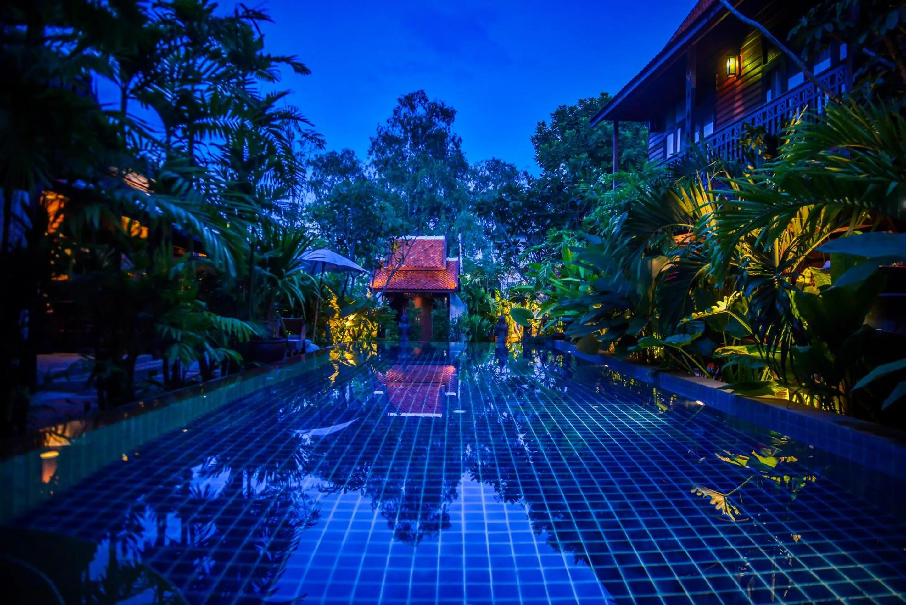 Swimming pool in Hongkhao Village