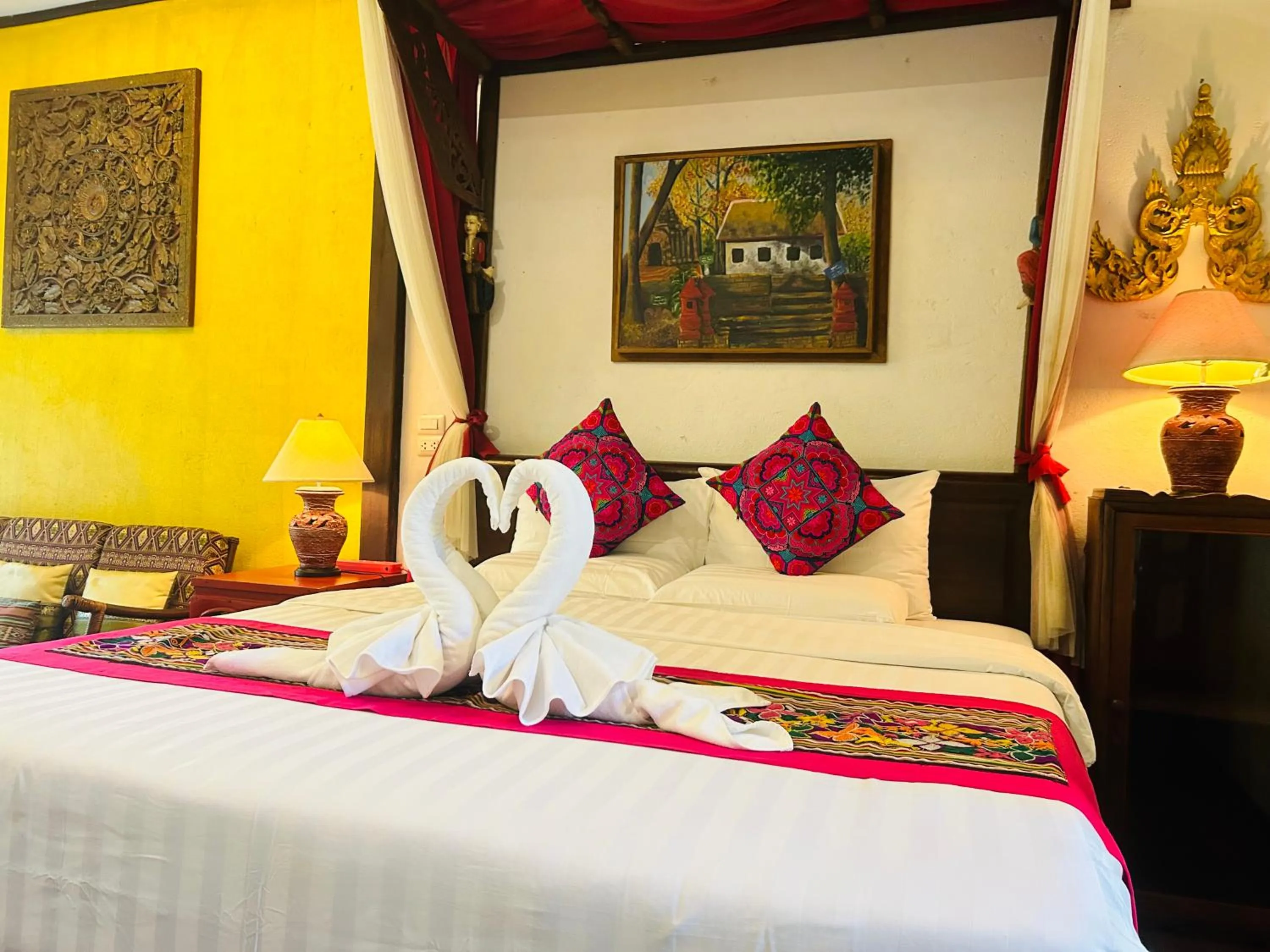 Bed in Hongkhao Village