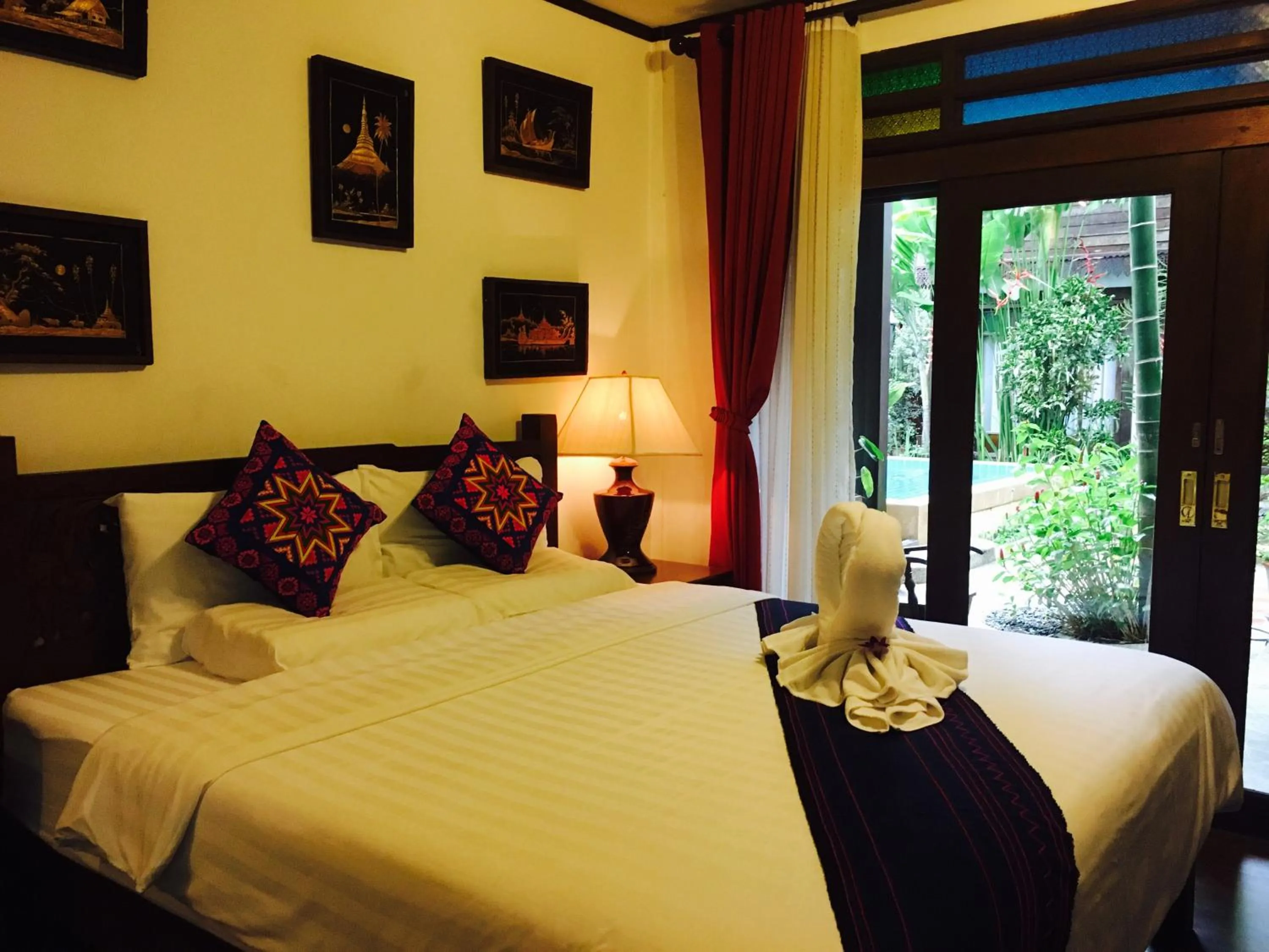 Bedroom, Bed in Hongkhao Village