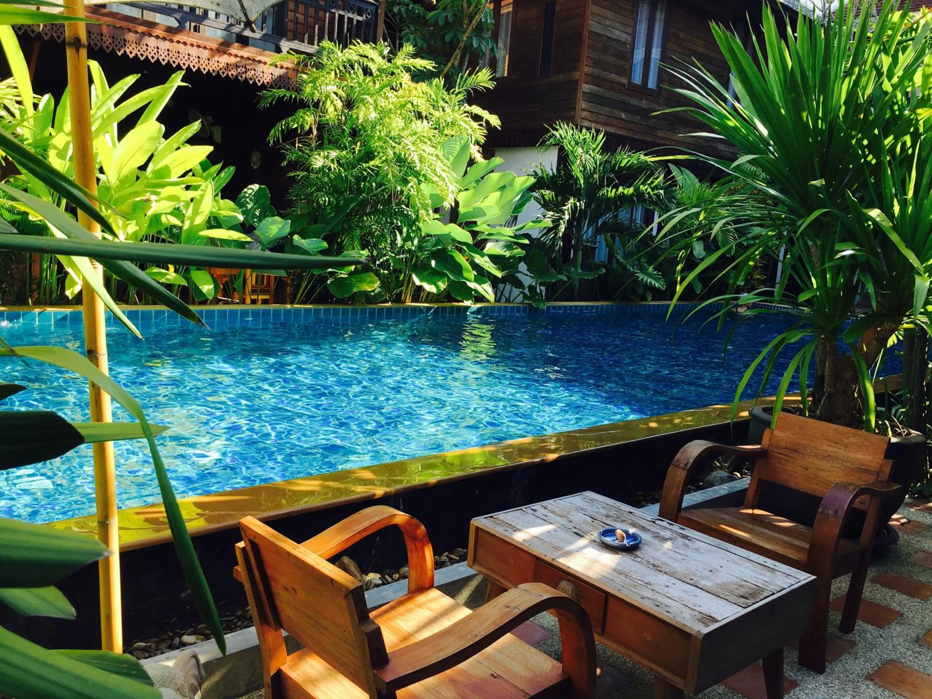 Swimming pool in Hongkhao Village