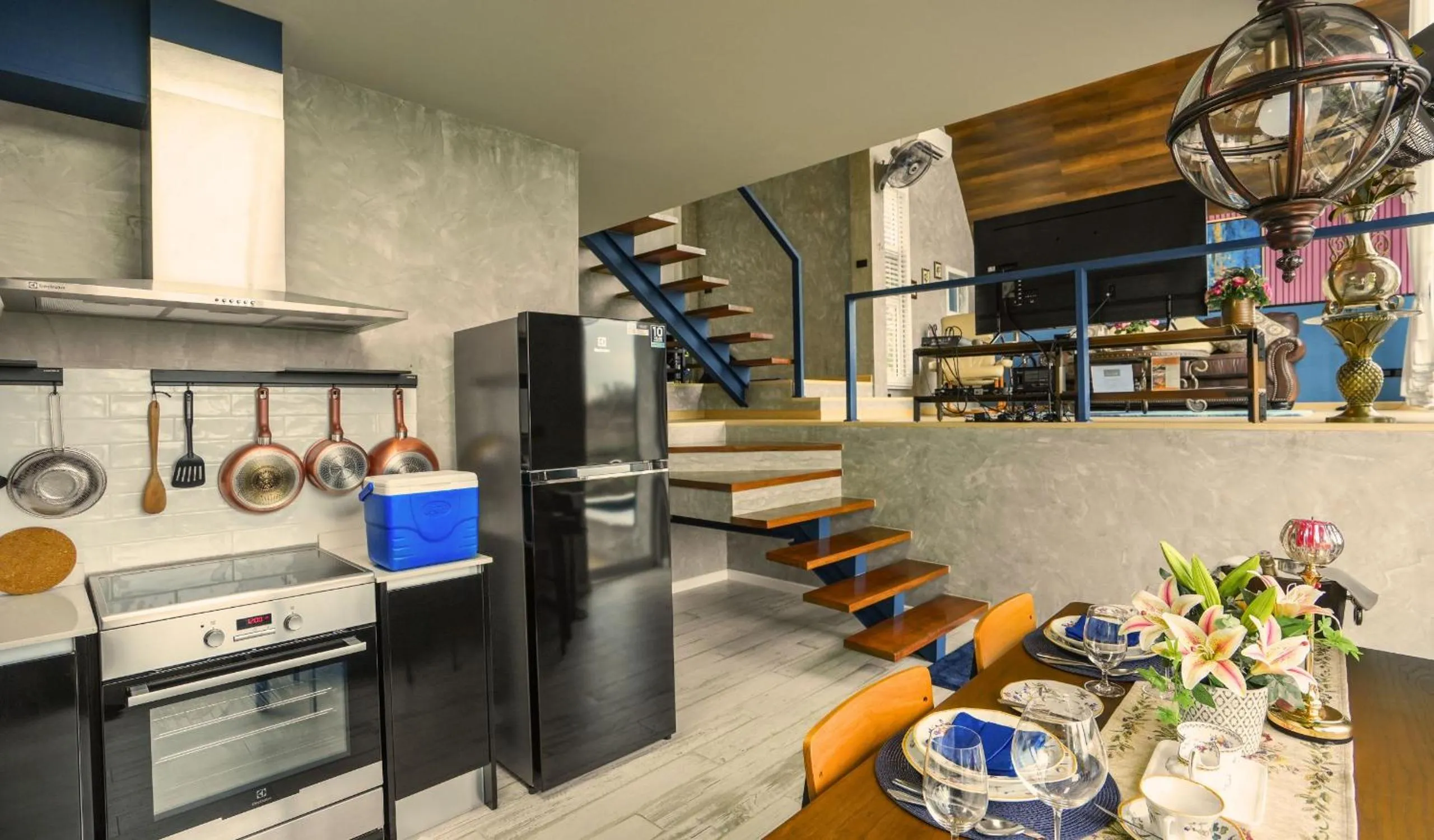 Kitchen or kitchenette in Monte Vista Chalet Khaoyai