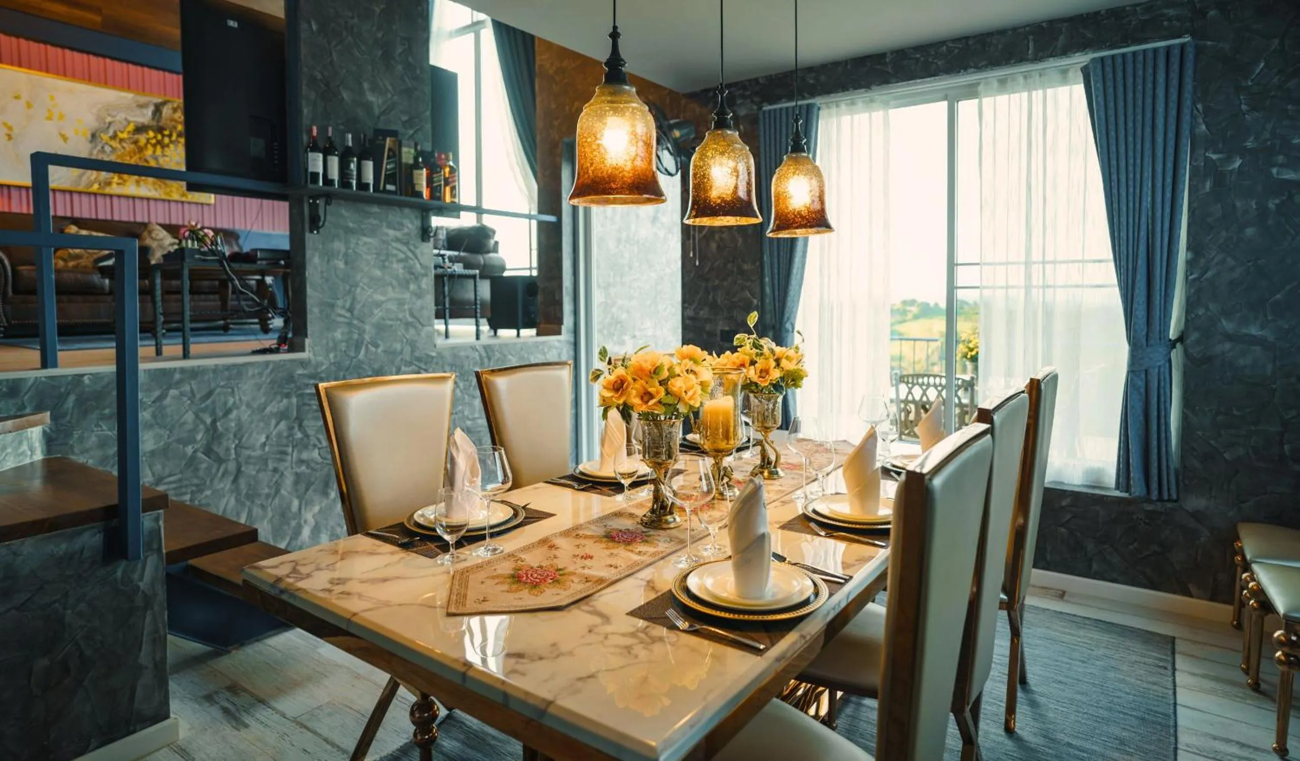 Seating area in Monte Vista Chalet Khaoyai