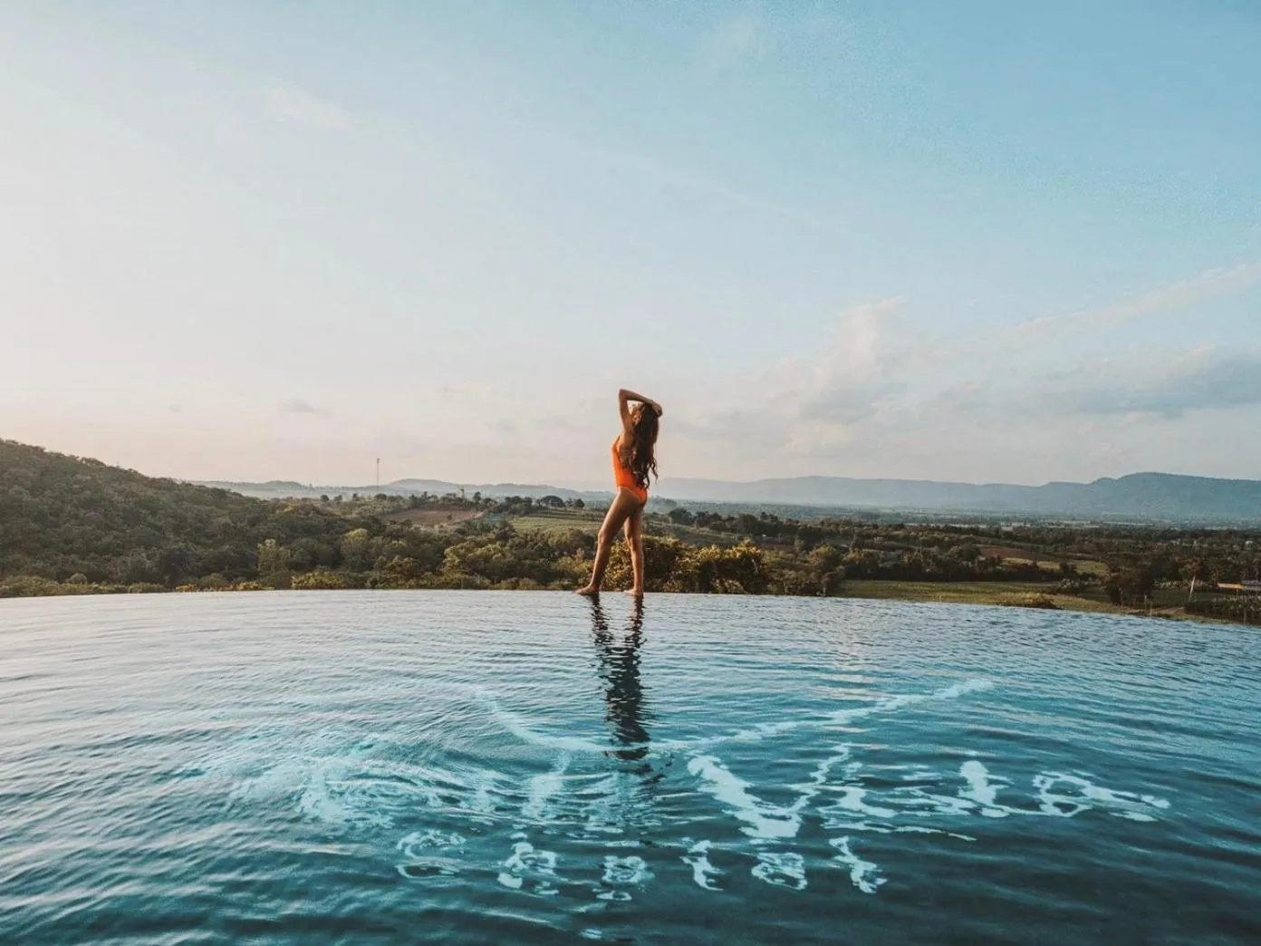 Swimming pool in Monte Vista Chalet Khaoyai