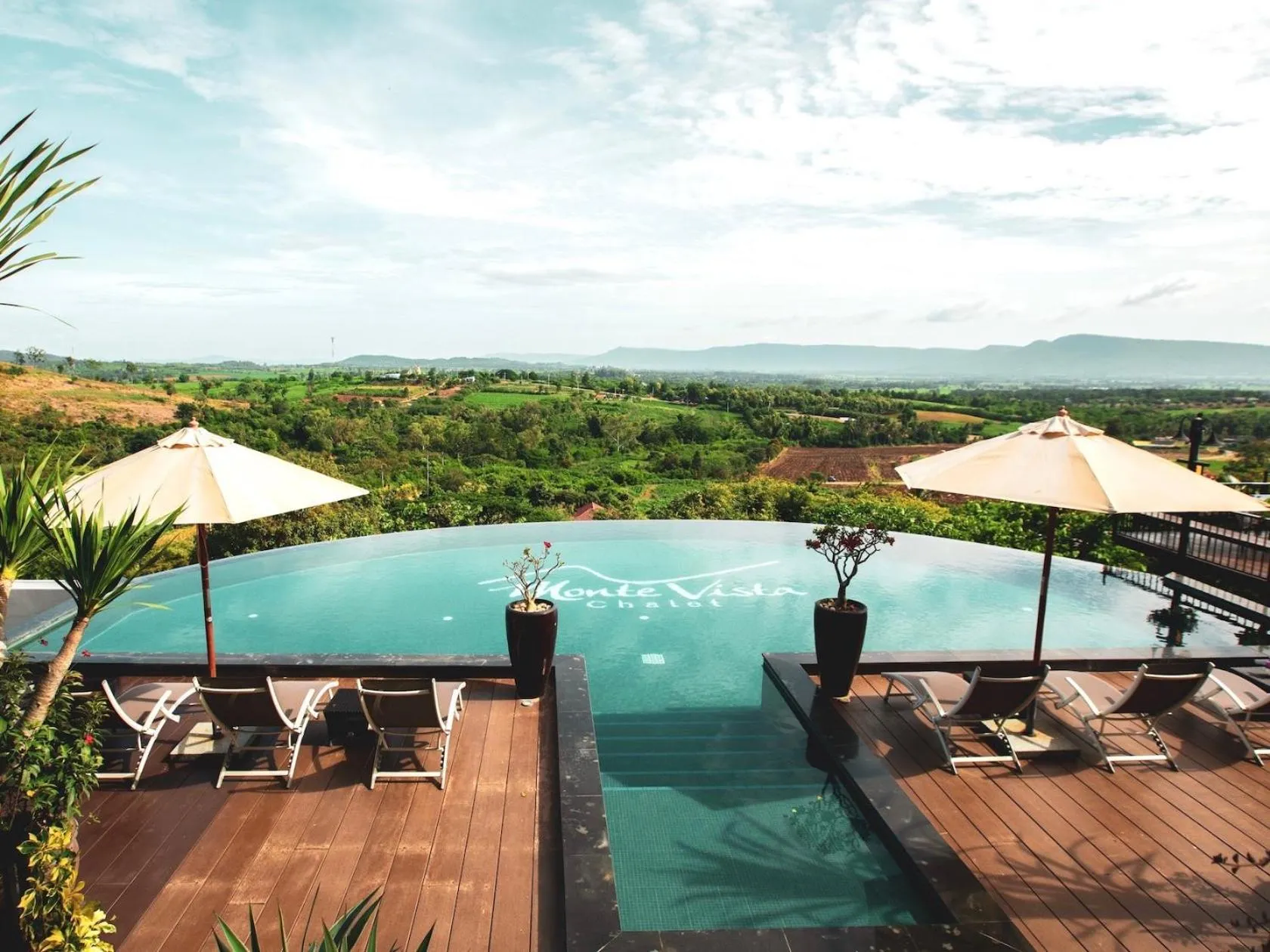 Swimming pool in Monte Vista Chalet Khaoyai