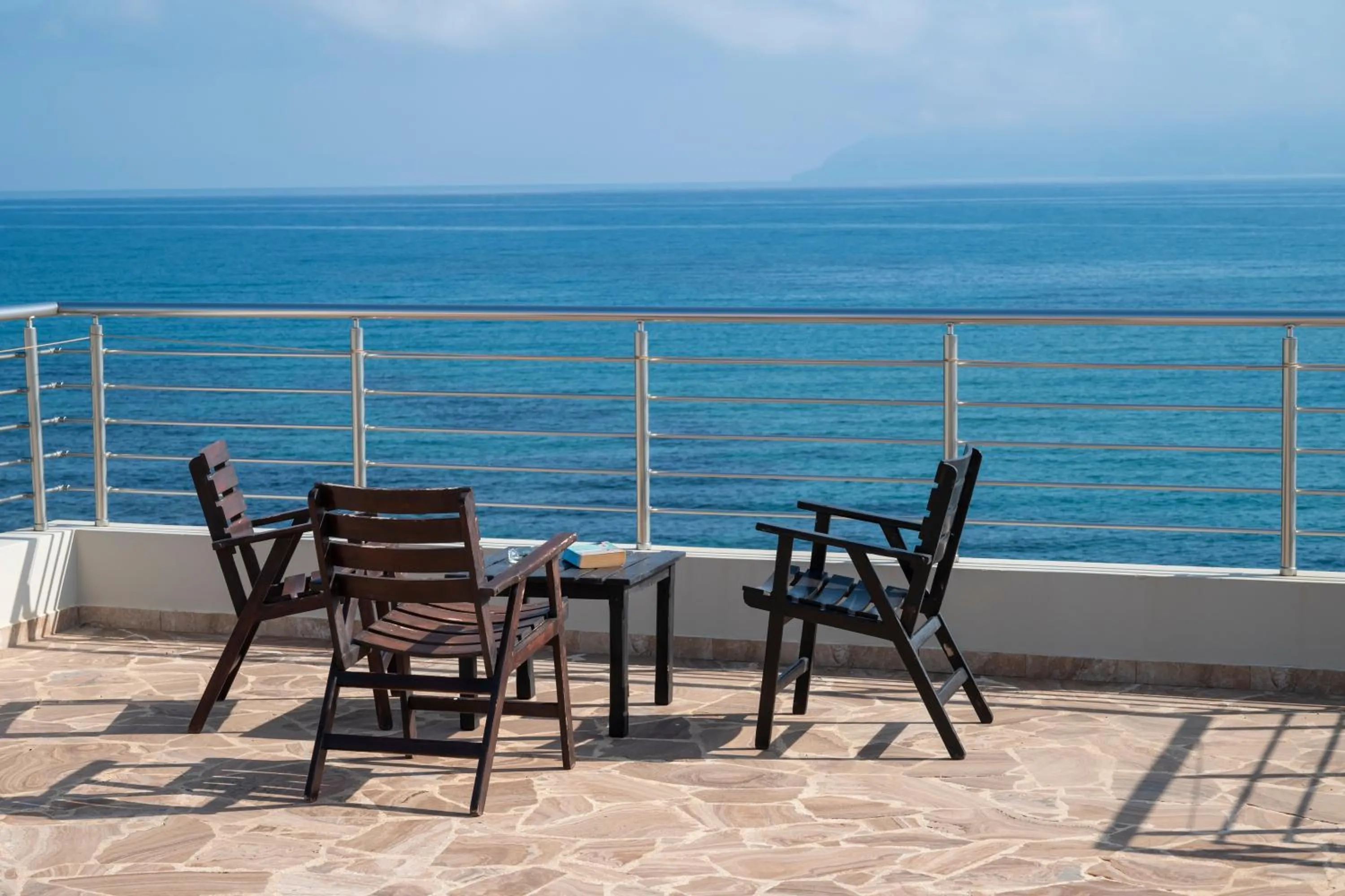 Balcony/Terrace in Argo Rooms-Papadakis