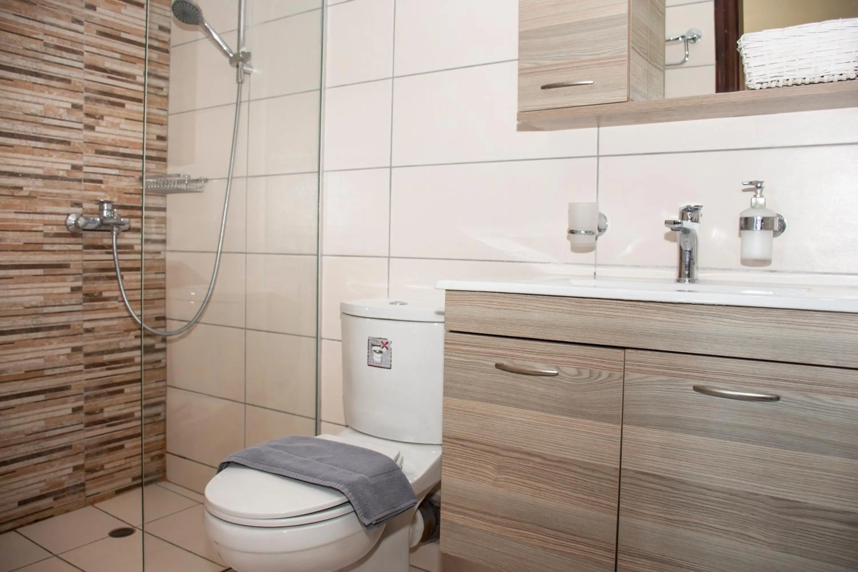 Toilet in Argo Rooms-Papadakis