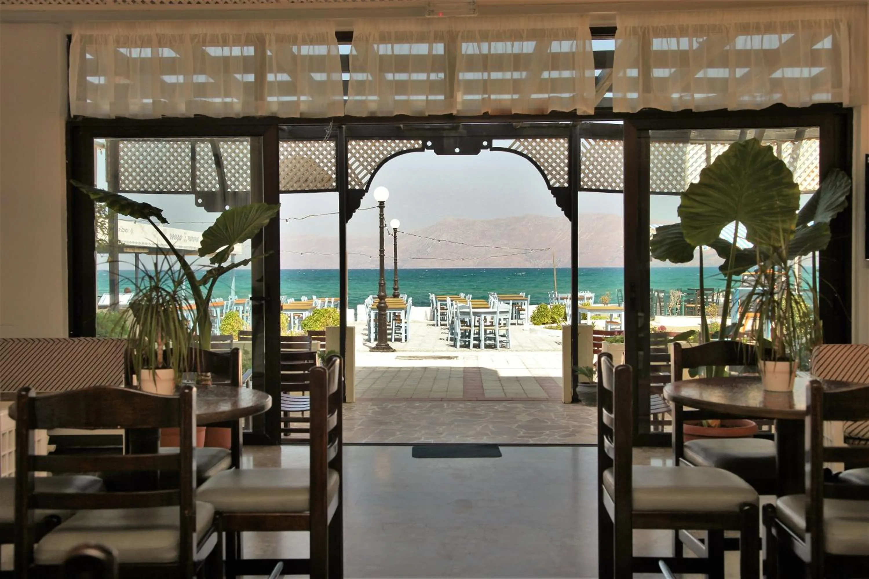 Patio in Argo Rooms-Papadakis