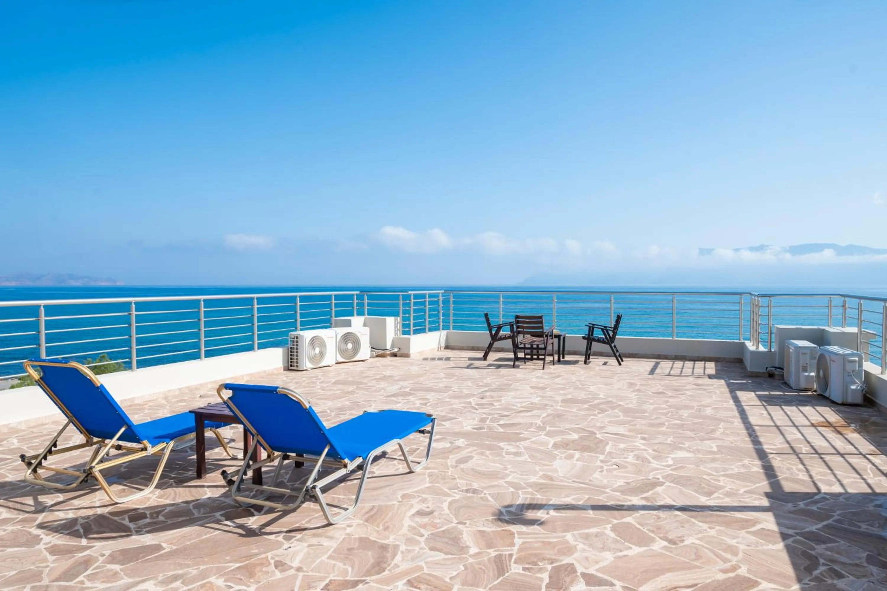 Balcony/Terrace in Argo Rooms-Papadakis