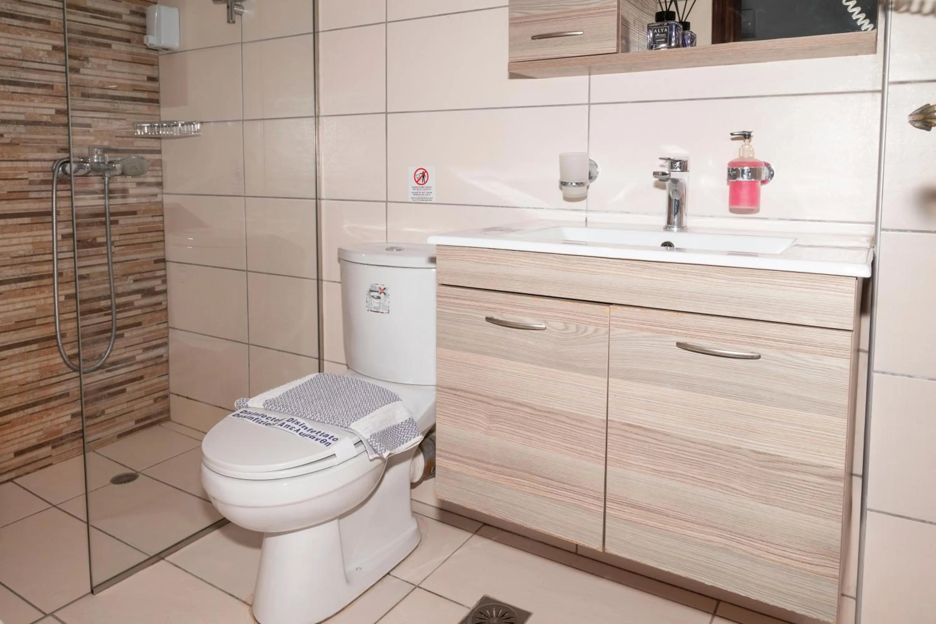 Toilet in Argo Rooms-Papadakis