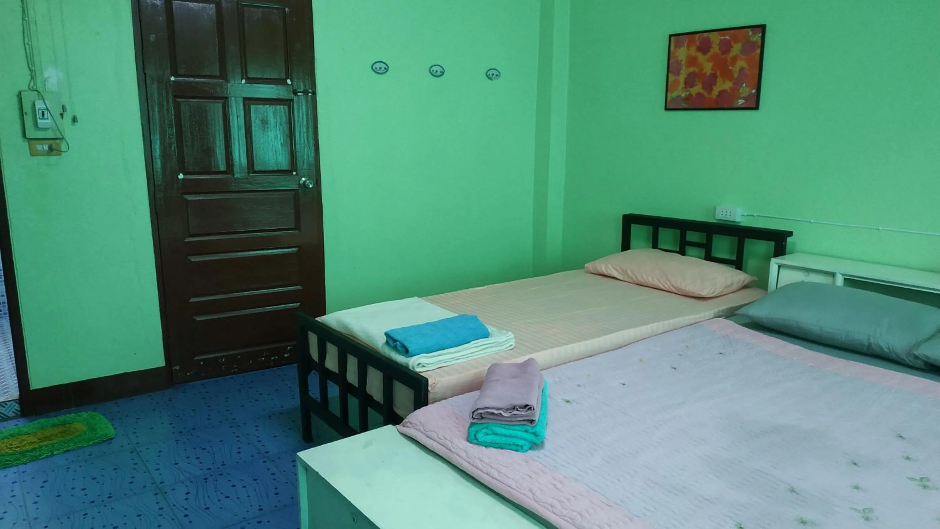 Bedroom, Bed in Malai Place Lampang