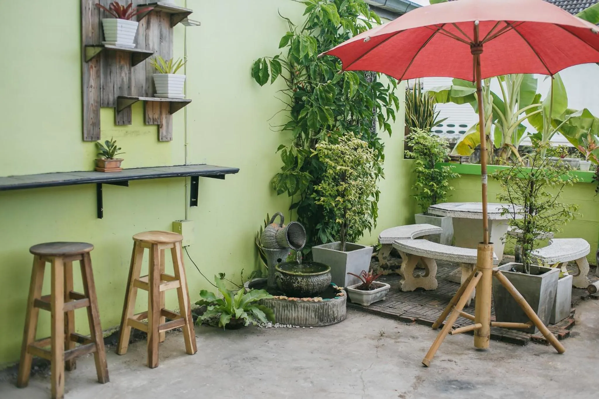 Garden in Malai Place Lampang