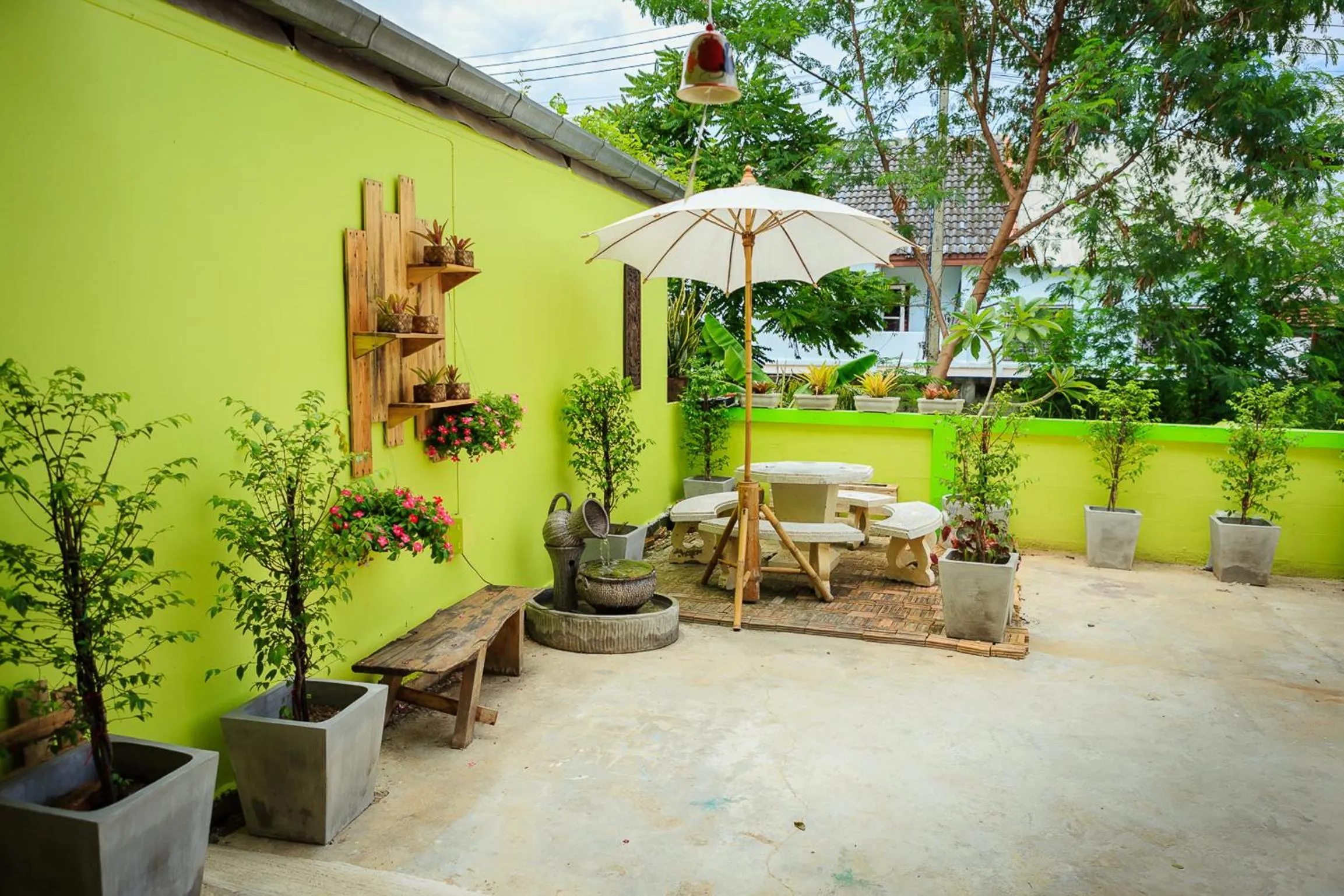 Garden in Malai Place Lampang