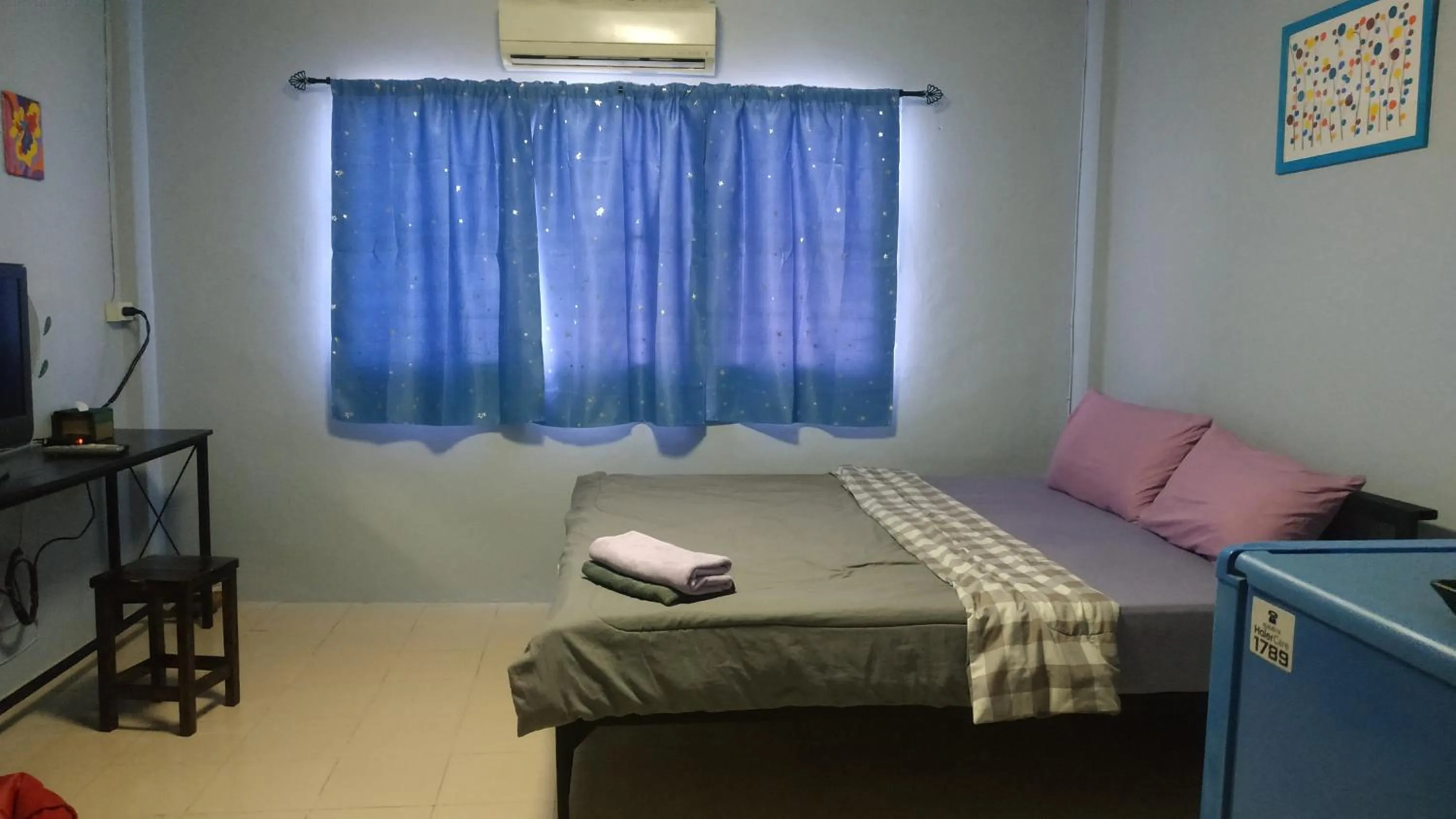Bedroom, Bed in Malai Place Lampang