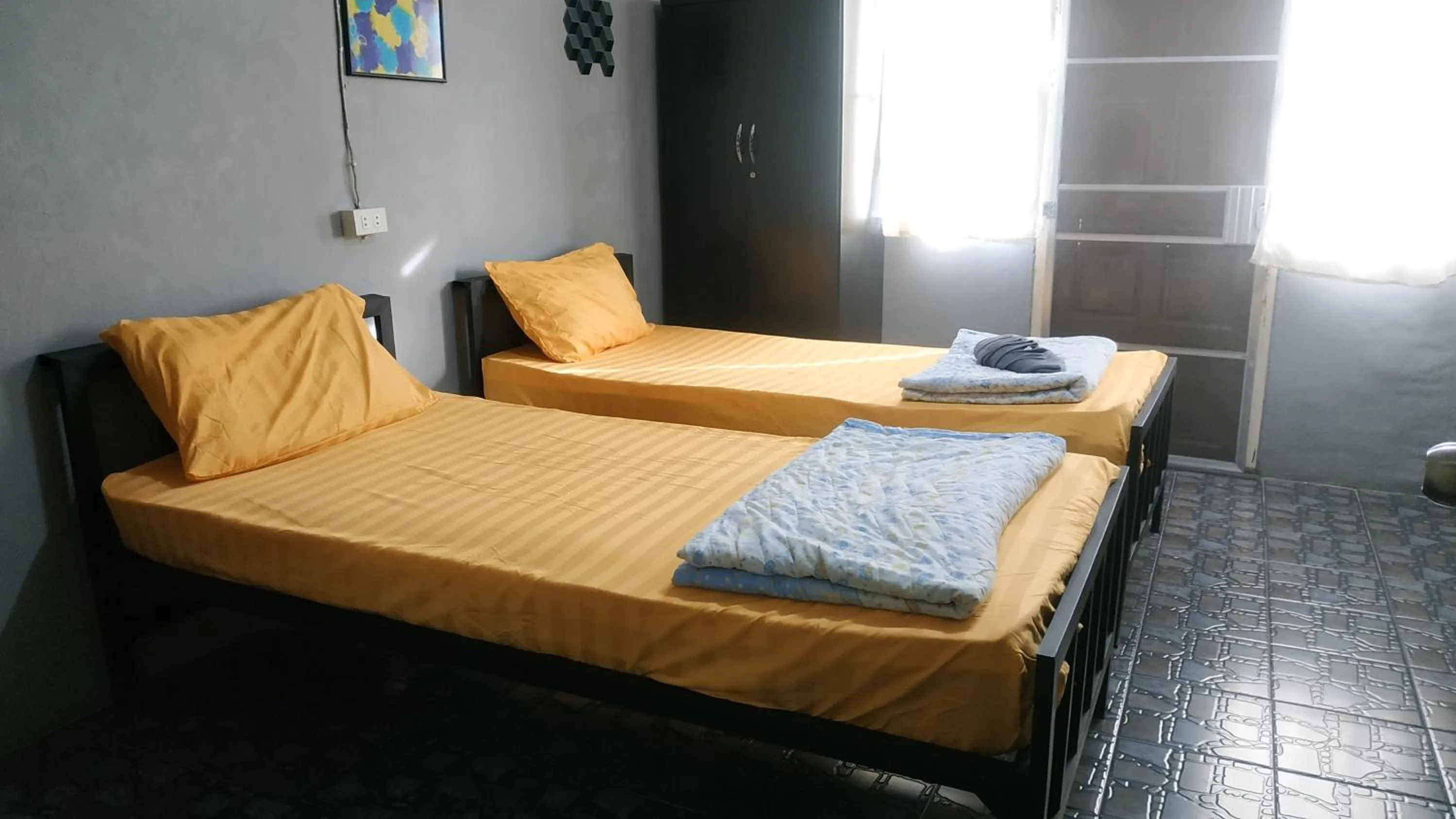 Bedroom, Bed in Malai Place Lampang