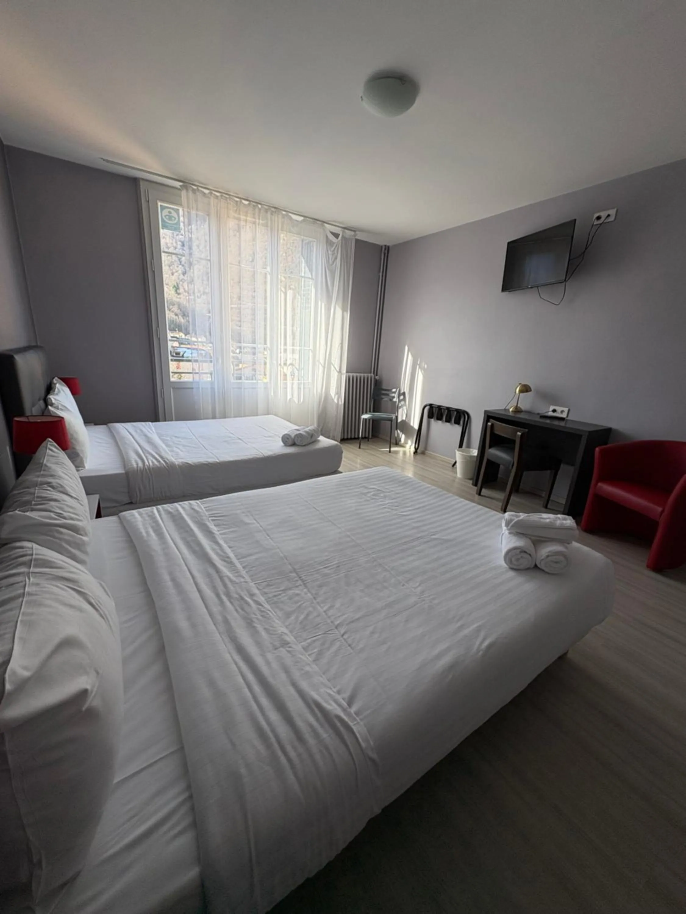 Bed in Hôtel Le Bellevue