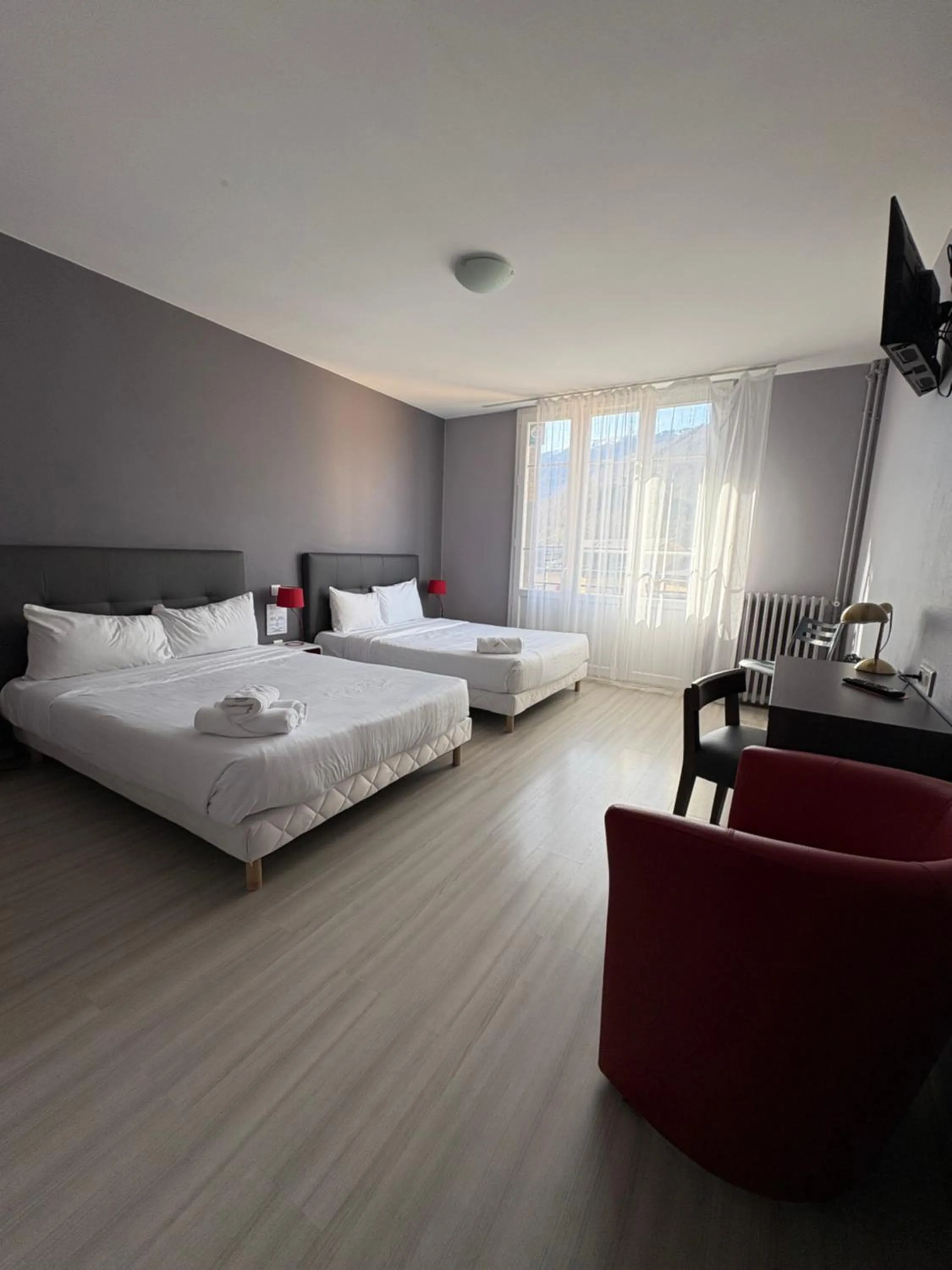 Bed in Hôtel Le Bellevue