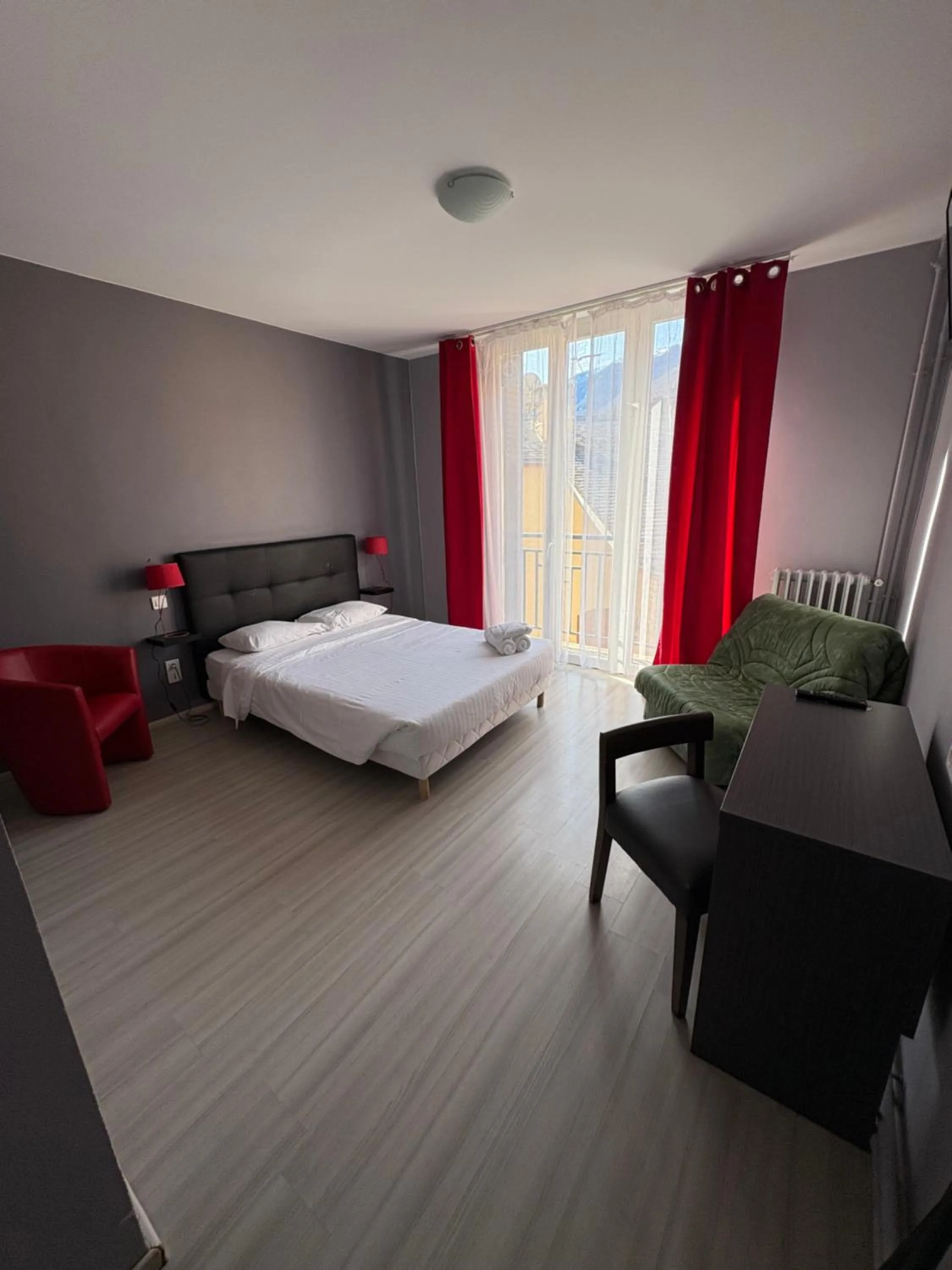 Bed in Hôtel Le Bellevue