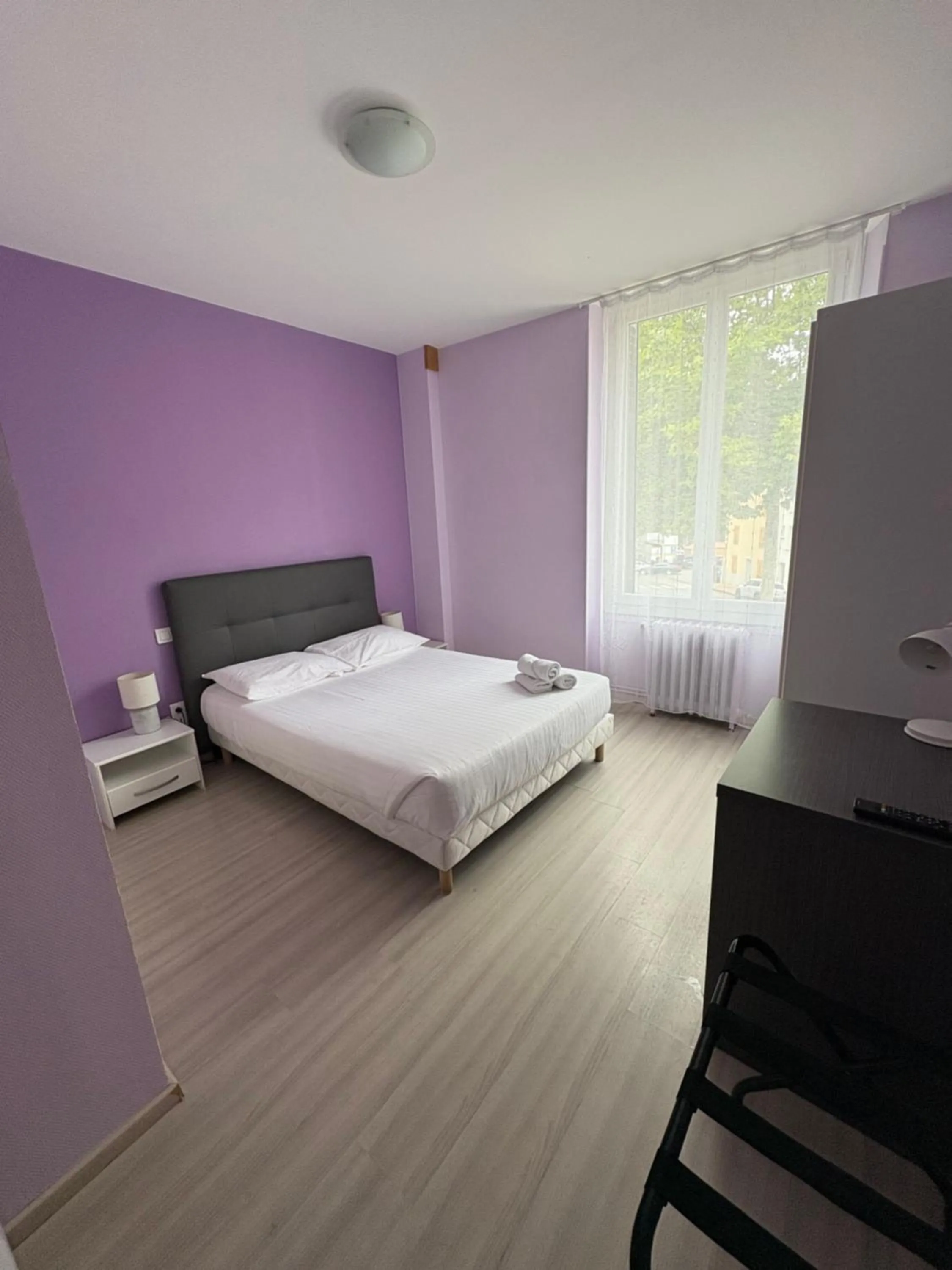 Bed in Hôtel Le Bellevue